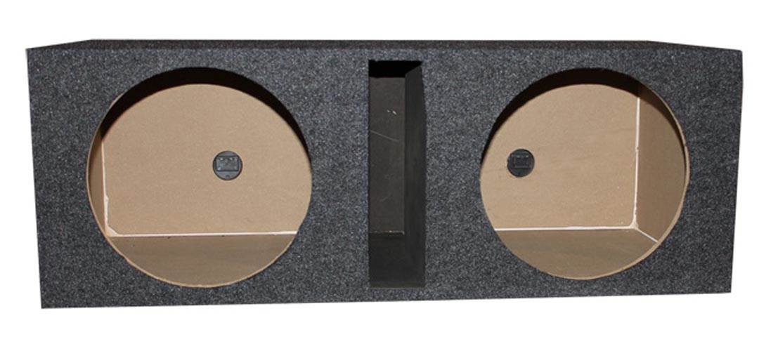 HIFONICS 12" 1600W Car Audio Subwoofer Speaker, 2 Pack & QPower Ported Enclosure - Smart-nests