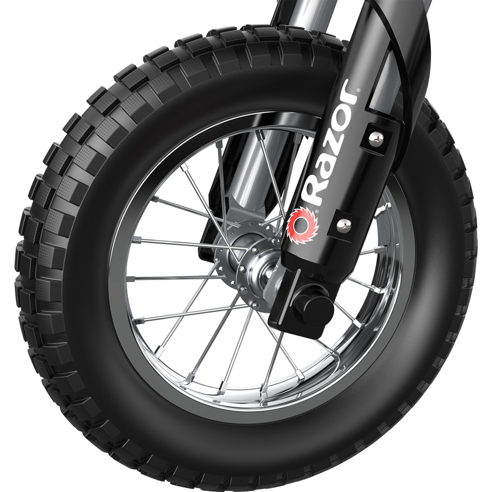 Razor MX400 Dirt Rocket 24V Electric Toy Motocross Motorcycle Dirt Bike, Black - Smart-nests