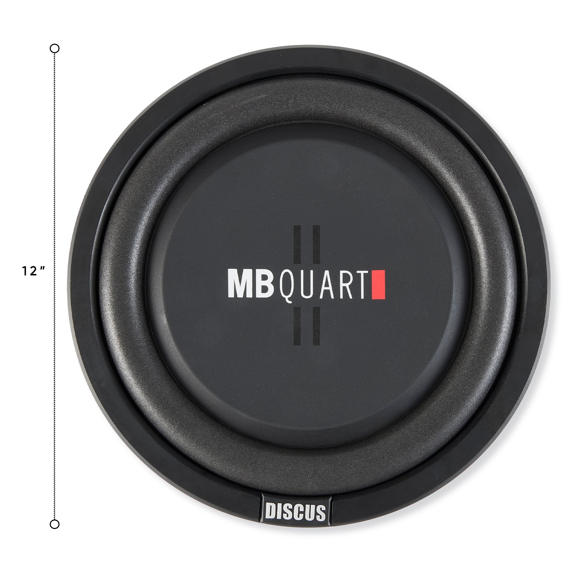MB Quart DS1-304 400 Watt 12 Inch Slim Shallow Subwoofer Car/Truck DVC Sub - Smart-nests