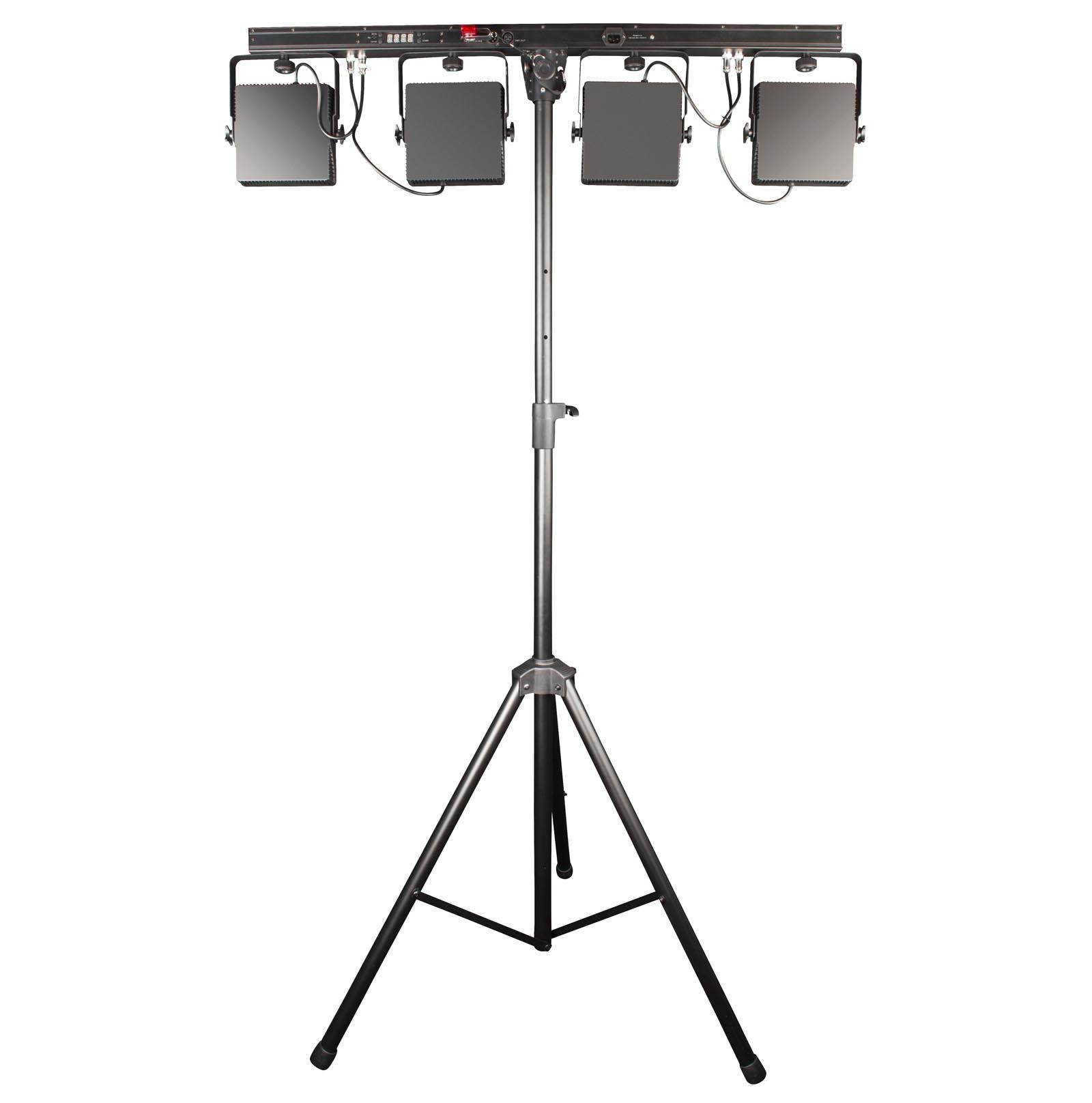 CHAUVET DJ 4BAR USB DMX LED Wash Light System w/Tripod, Travel Bags & Footswitch - Smart-nests