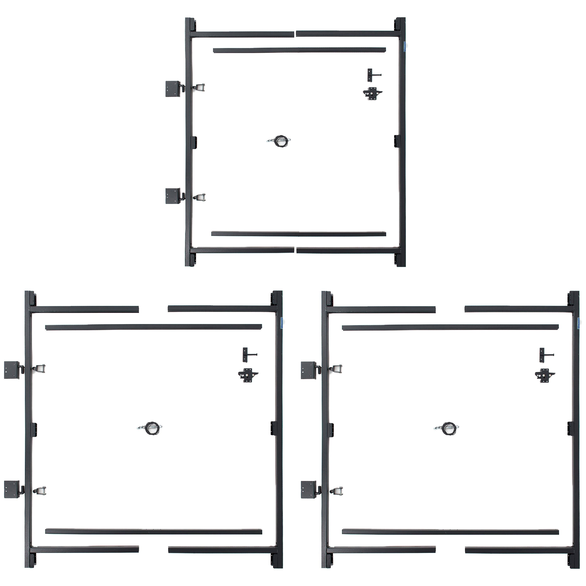 Adjust-A-Gate Build Kit, 60"-96"(2 Pack) w/ Gate Building Kit, 36"-60" (2 Pack)