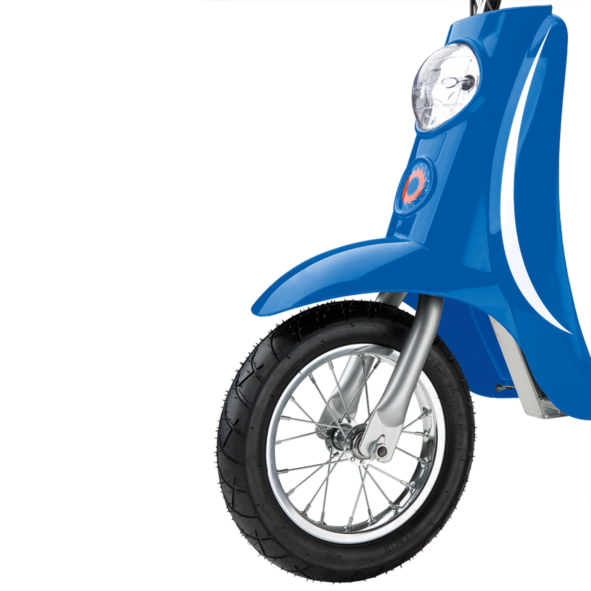 Razor Pocket Mod Miniature Euro 24V Electric Kids Ride On Retro Scooter, Blue - Smart-nests