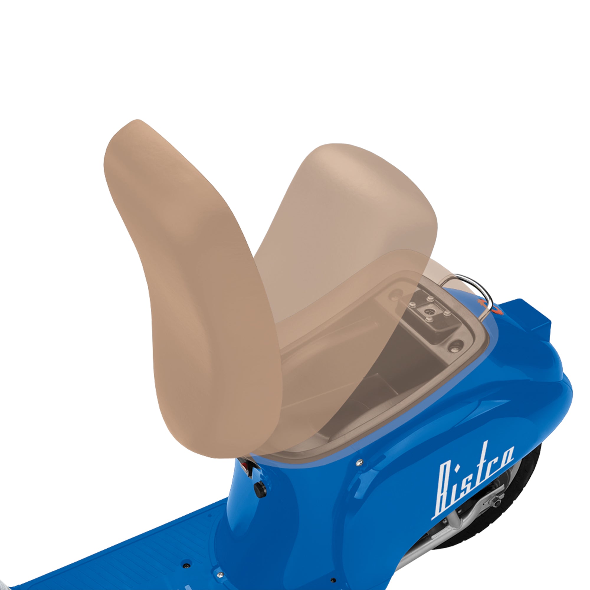 Razor Pocket Mod Miniature Euro 24V Electric Kids Ride On Retro Scooter, Blue - Smart-nests