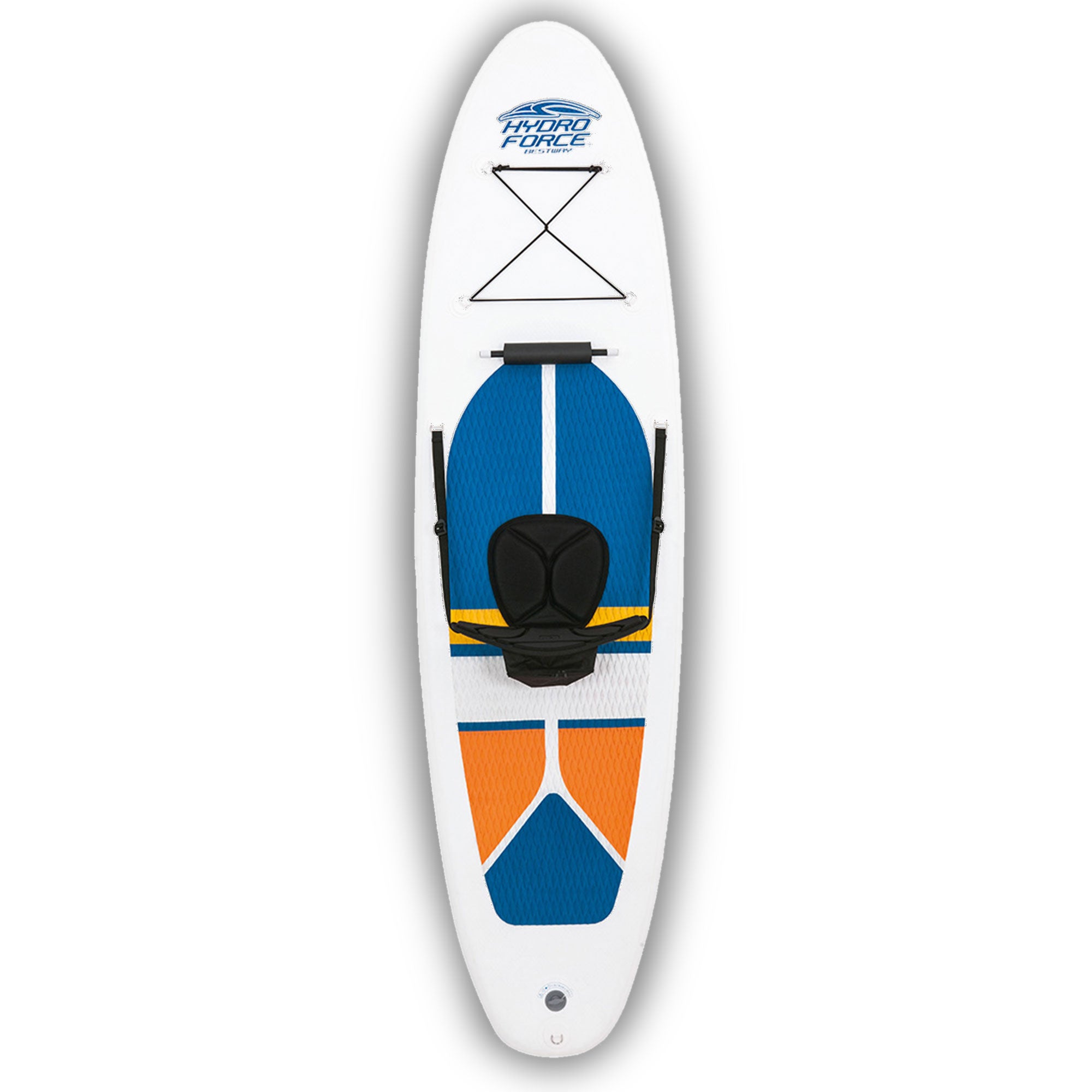 Bestway Hydro-Force White Cap 10' Inflatable Stand Up Paddle Board Kayak Set - Smart-nests