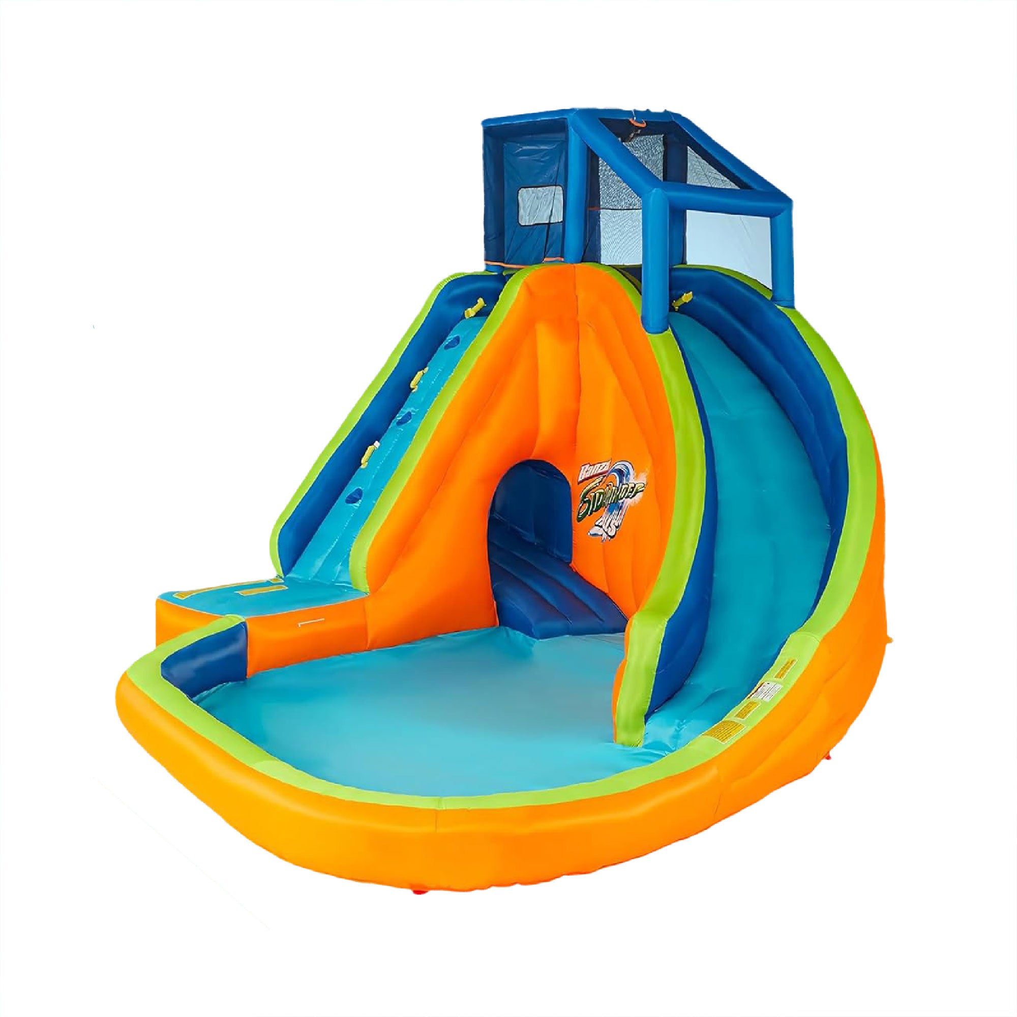 Banzai Sidewinder Falls Inflatable Outdoor Adventure Splash Water Park Swim Pool - Smart-nests