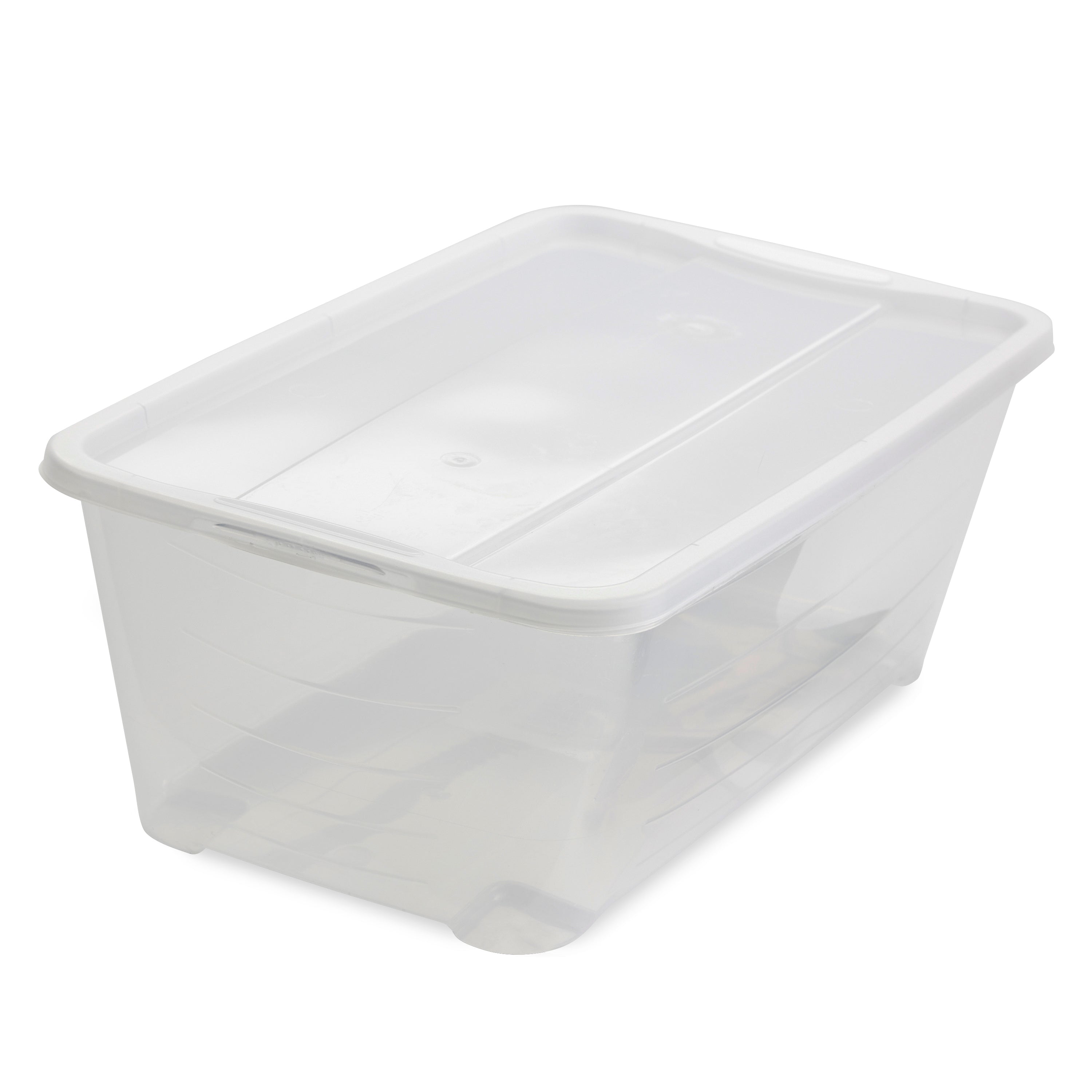 10-Pk Life Story 5.7L Storage Stacking Container, Clear (Open Box) (2 Pack) - Smart-nests