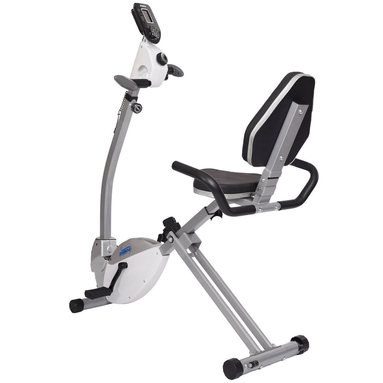 Stamina Products Recumbent Indoor Cardio Exercise Bike with Upper Body Exerciser - Smart-nests