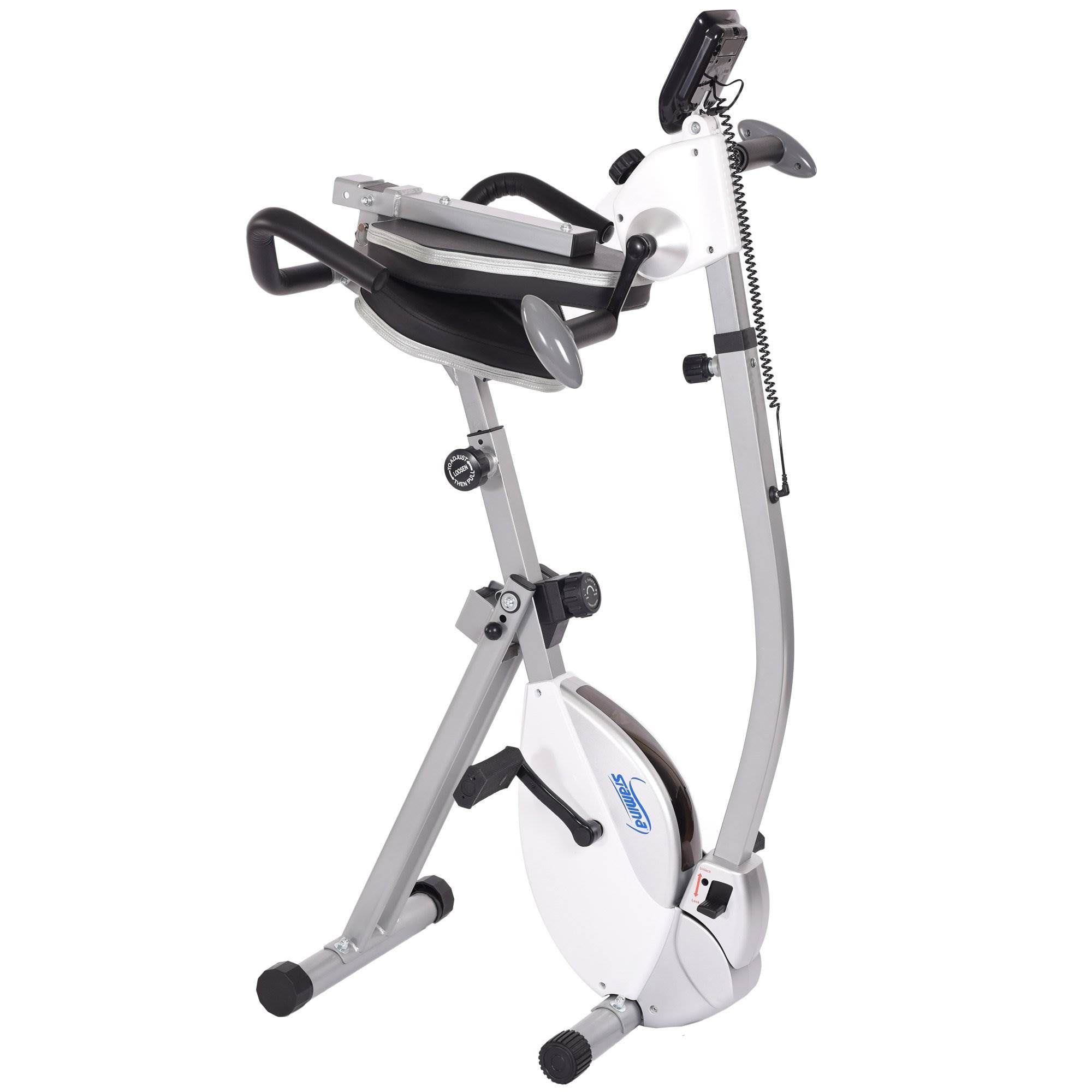 Stamina Products Recumbent Indoor Cardio Exercise Bike with Upper Body Exerciser - Smart-nests
