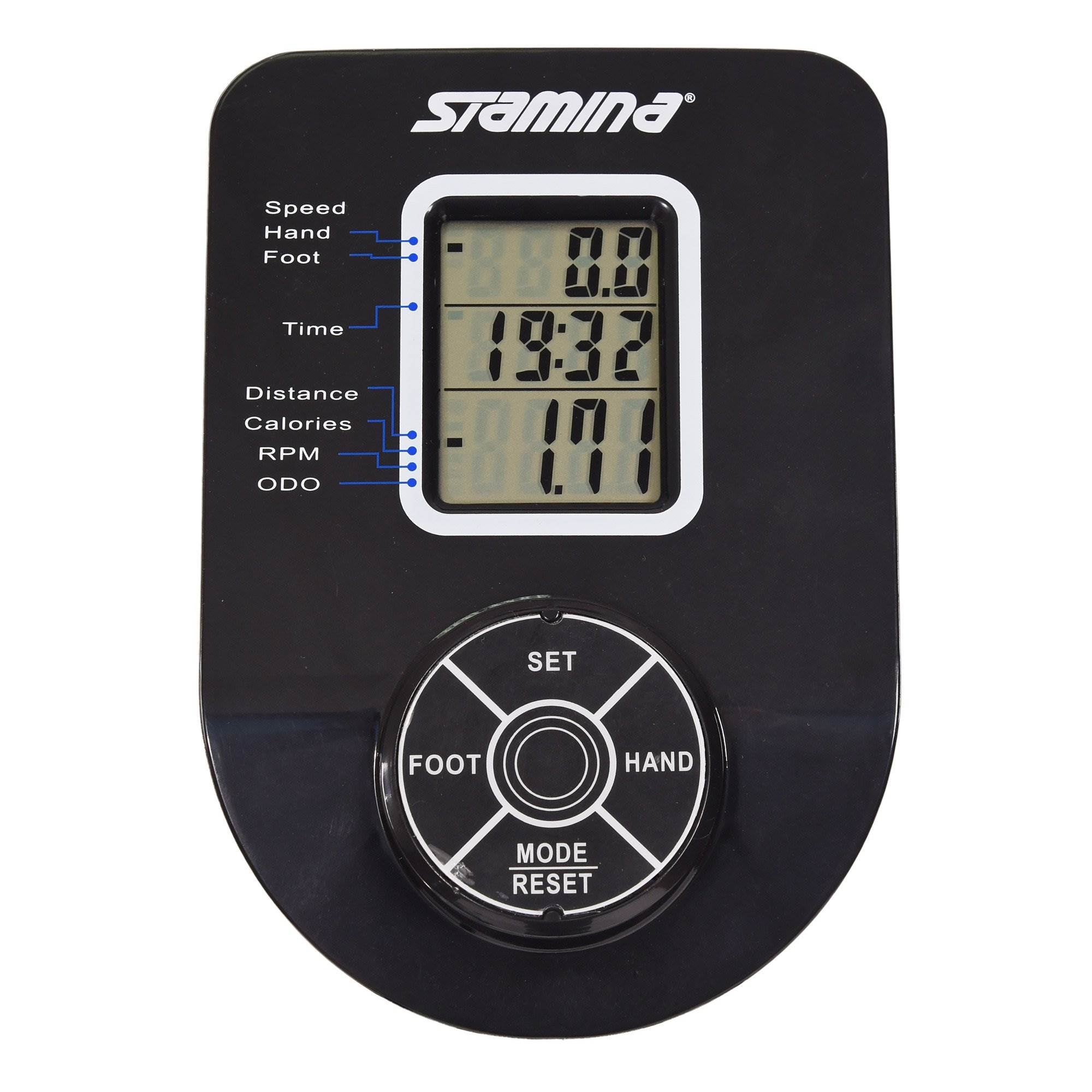 Stamina Products Recumbent Indoor Cardio Exercise Bike with Upper Body Exerciser - Smart-nests