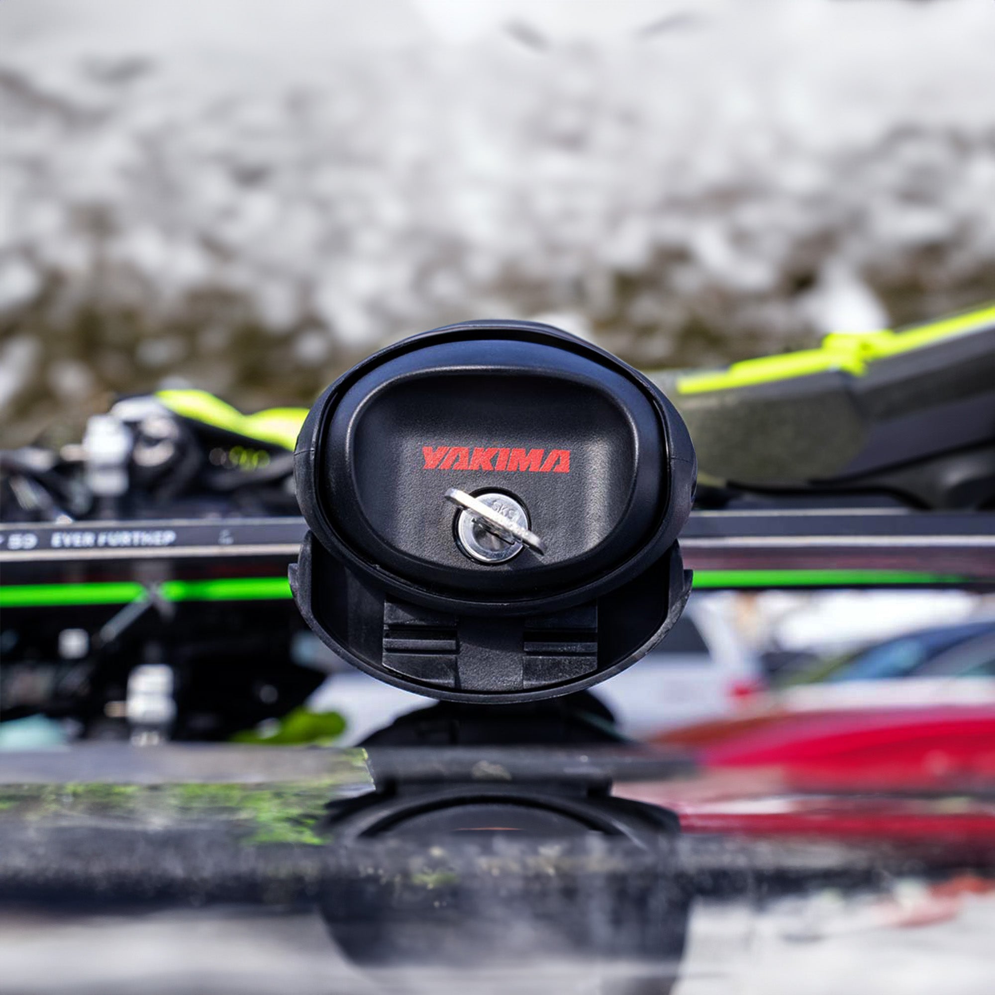 YAKIMA FatCat EVO 6 Skis or 4 Snowboards Mount Roof Rack, Fits T-Slot Crossbars - Smart-nests