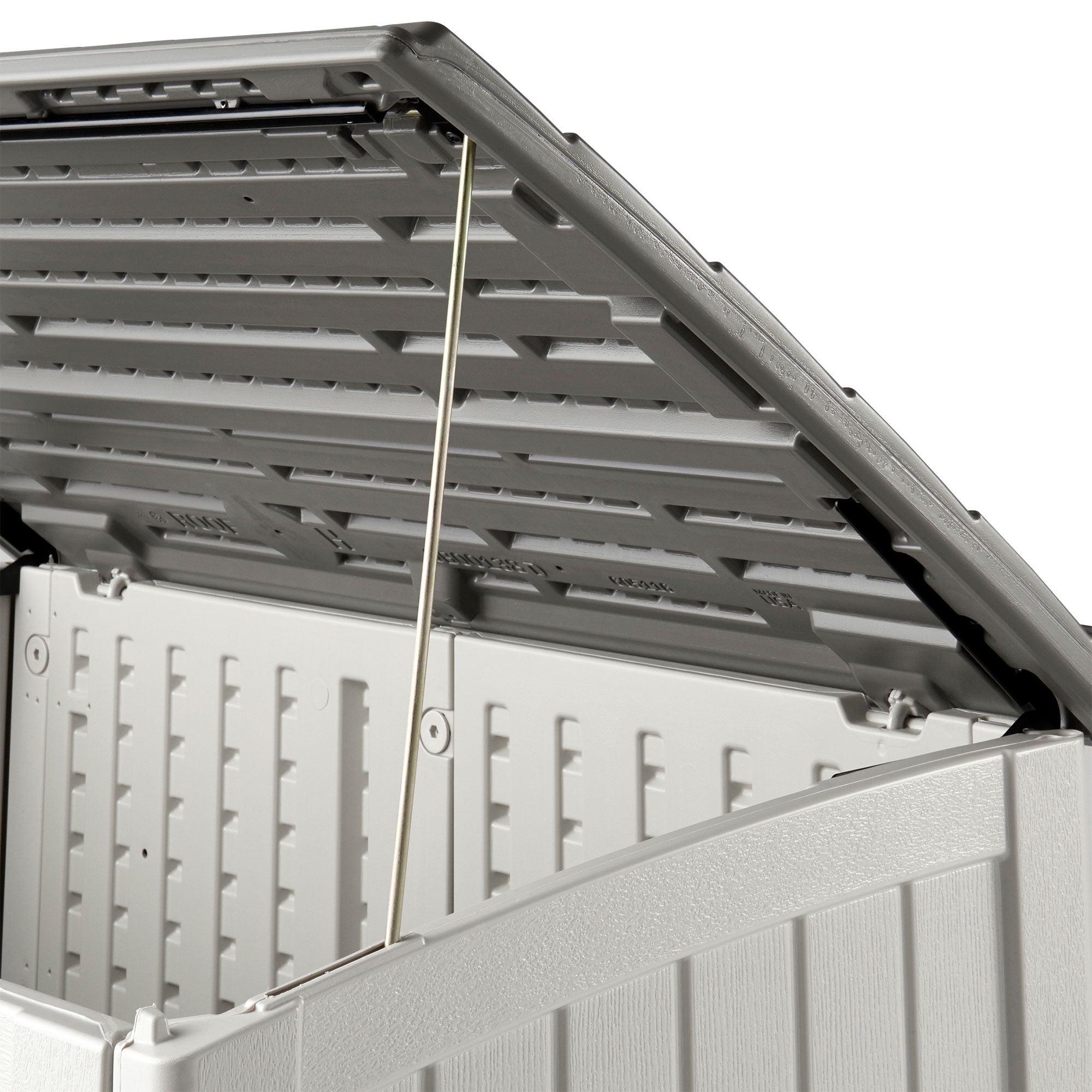 Suncast BMS2500 53 x 31.5 x 45.5" Horizontal Resin Outdoor Storage Shed w/ Floor - Smart-nests
