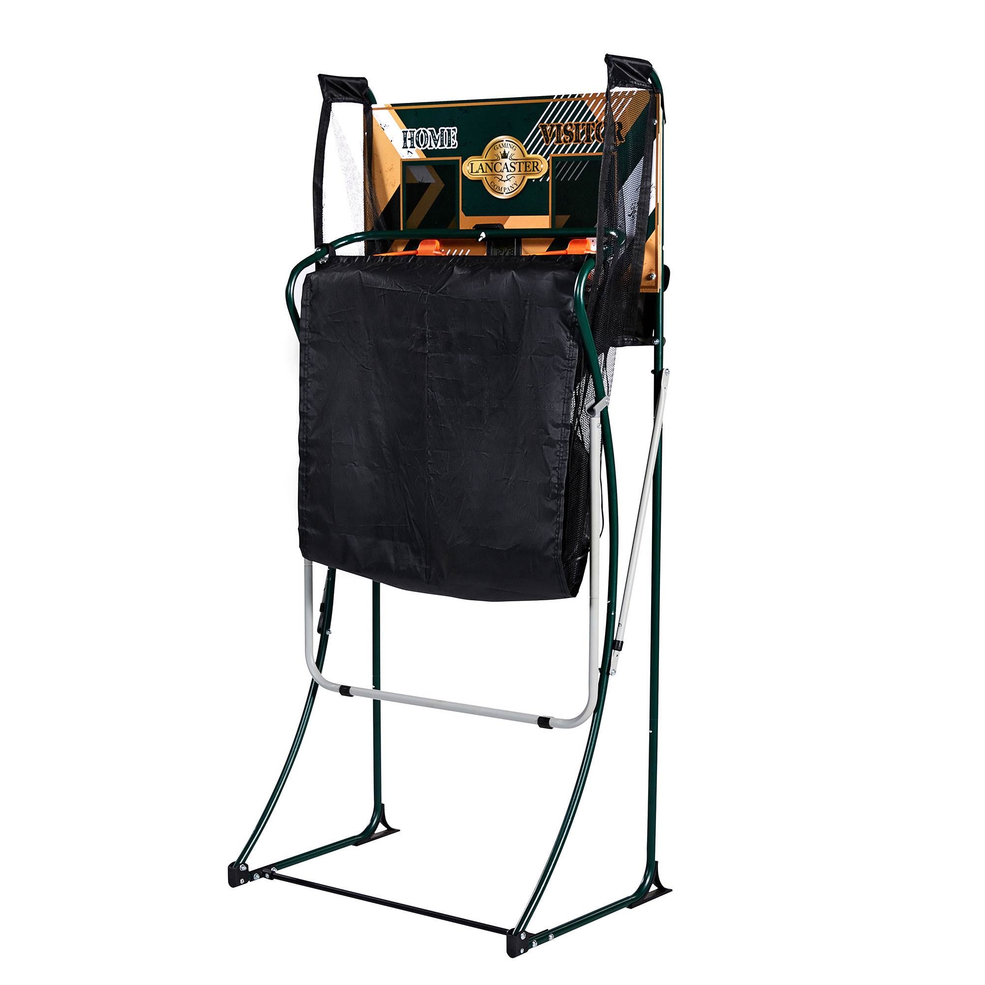 Lancaster Sports EZ-Fold 2 Player Indoor Arcade Dual Basketball Hoop Shot Game - Smart-nests