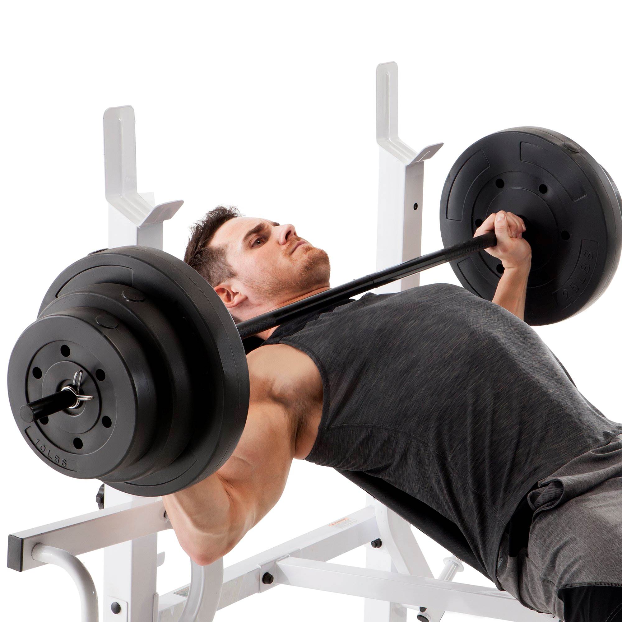 Marcy Diamond Elite Classic Multipurpose Home Gym Workout Lifting Weight Bench - Smart-nests