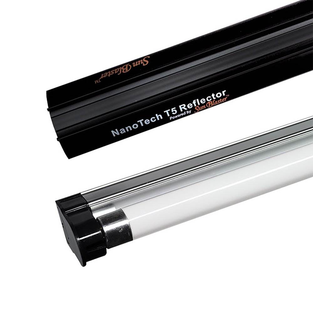 SunBlaster 54W 6400K 4' Grow Light Ballast with NanoTech Reflector, 2 Pack - Smart-nests