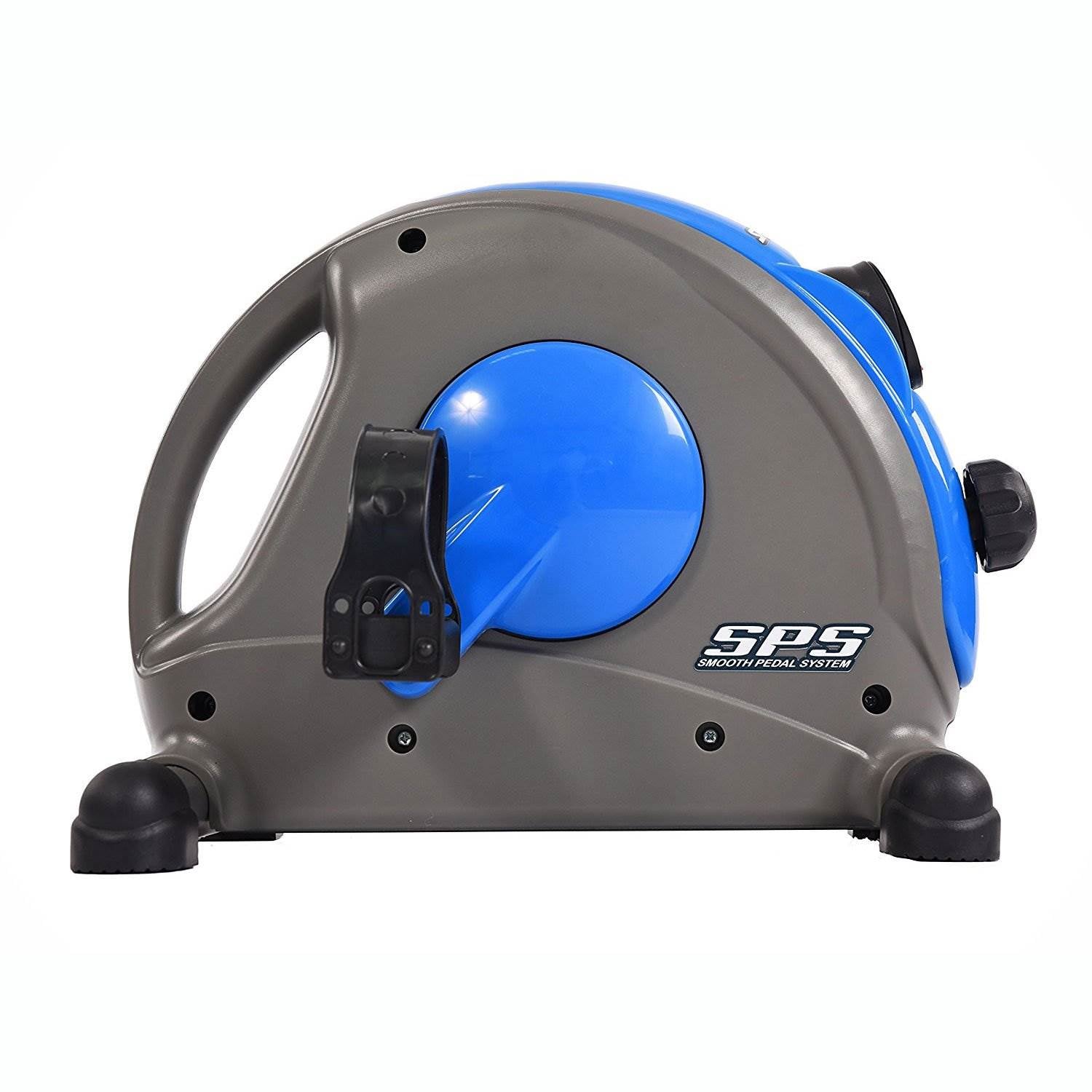 Stamina Compact Adjustable Mini Exercise Bike with Smooth Pedal System, Blue - Smart-nests