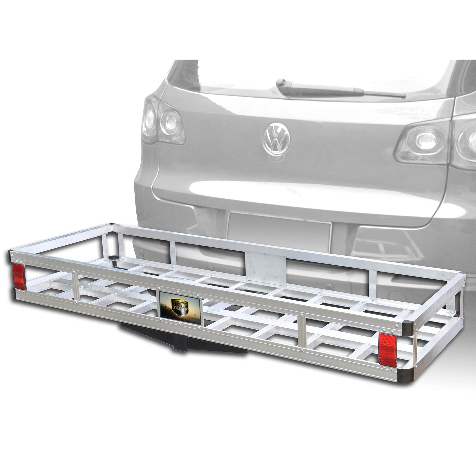 Tow Tuff TTF-2260A 60" 500 Pound Aluminum Camping Gear or Luggage Cargo Carrier - Smart-nests