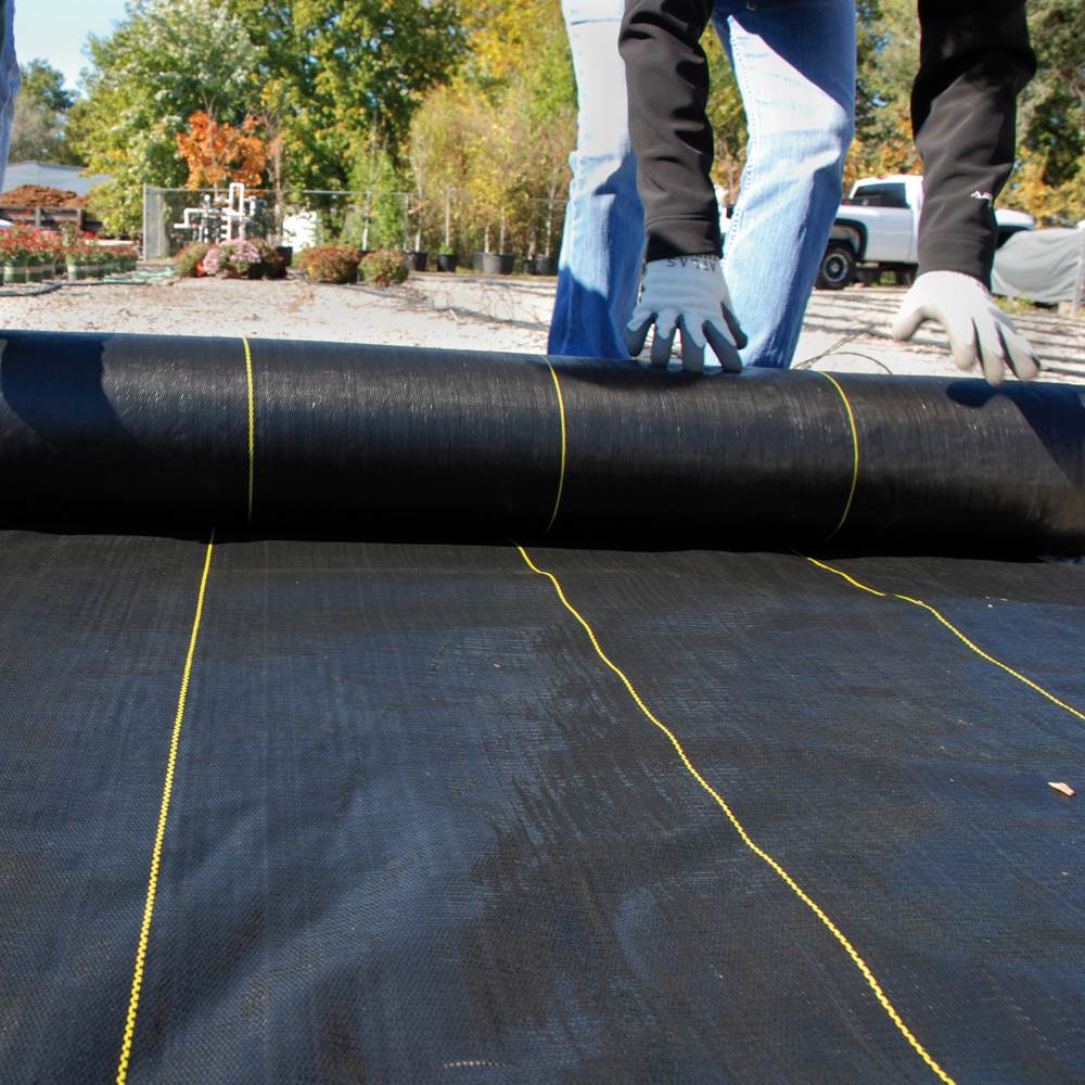 DeWitt Sunbelt 3' Wide Weed Barrier Landscape Fabric Ground Cover, 300' (2 Pack) - Smart-nests