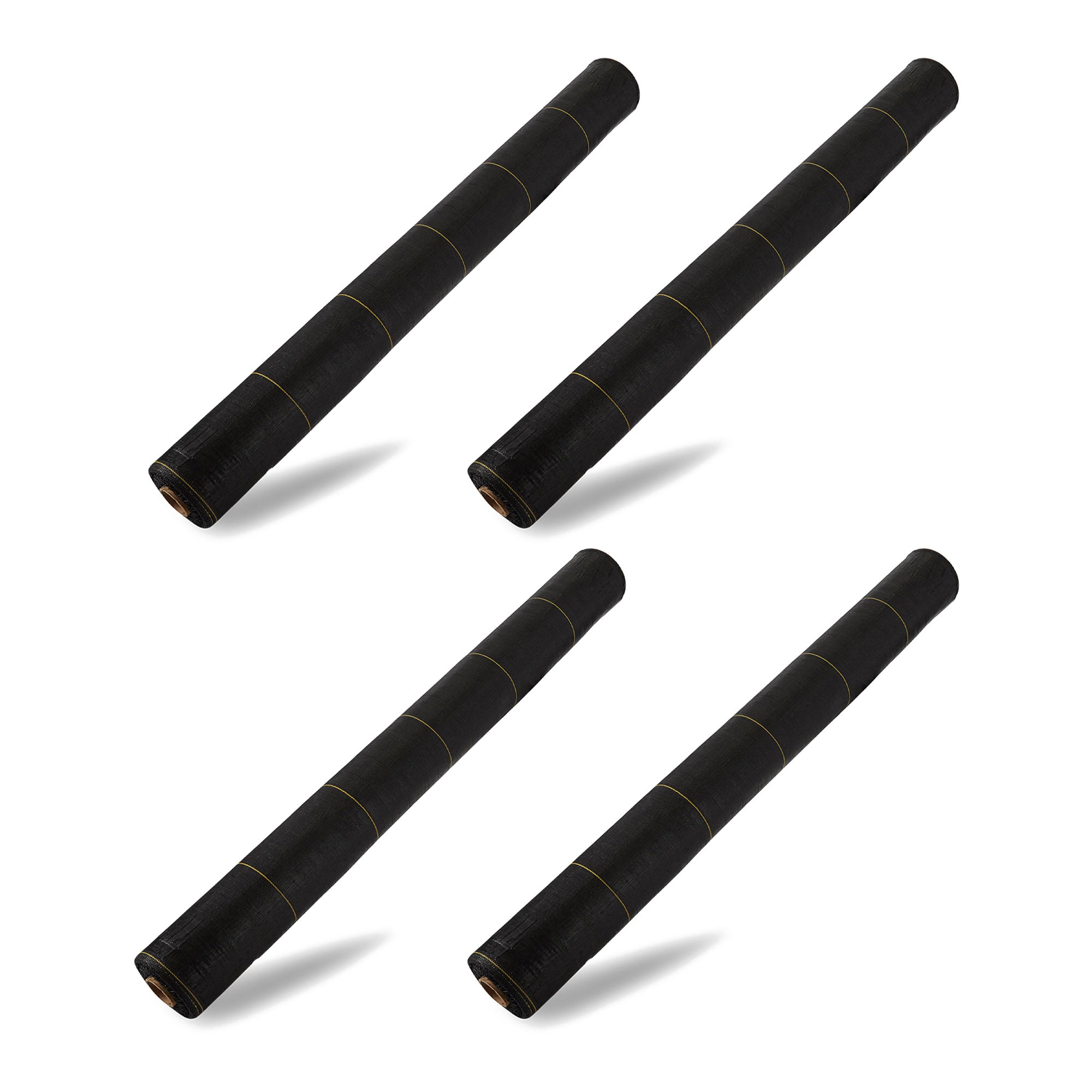 DeWitt Sunbelt 6' x 300' Woven Weed Barrier Landscape Fabric Ground Cover, 4Pack - Smart-nests