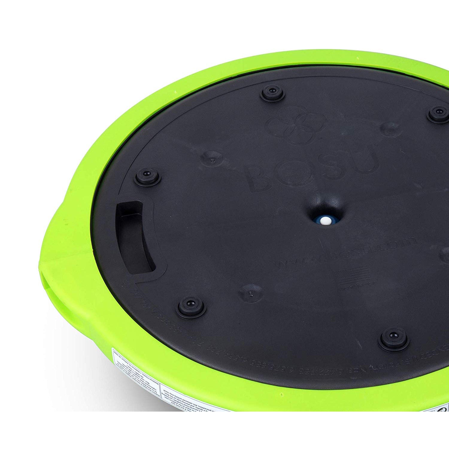 Bosu 50cm Non-Slip Travel-Size Balance Ball Trainer for Home Gym Workout, Blue - Smart-nests