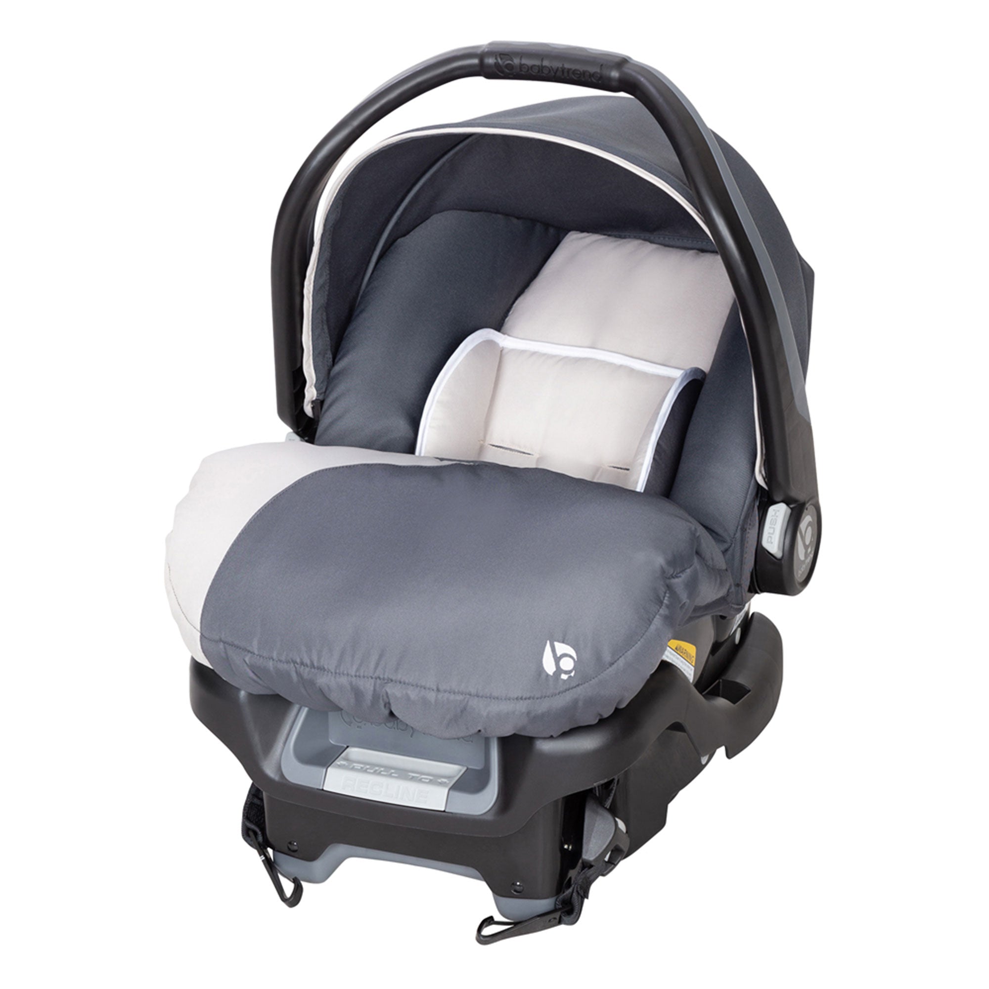 Baby Trend Ally Newborn Baby Infant Car Seat Travel System w/Cover,Gray Magnolia - Smart-nests