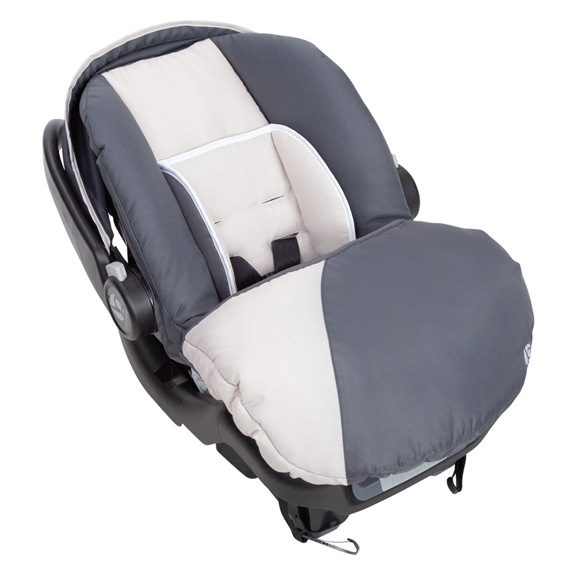 Baby Trend Ally Newborn Baby Infant Car Seat Travel System w/Cover,Gray Magnolia - Smart-nests
