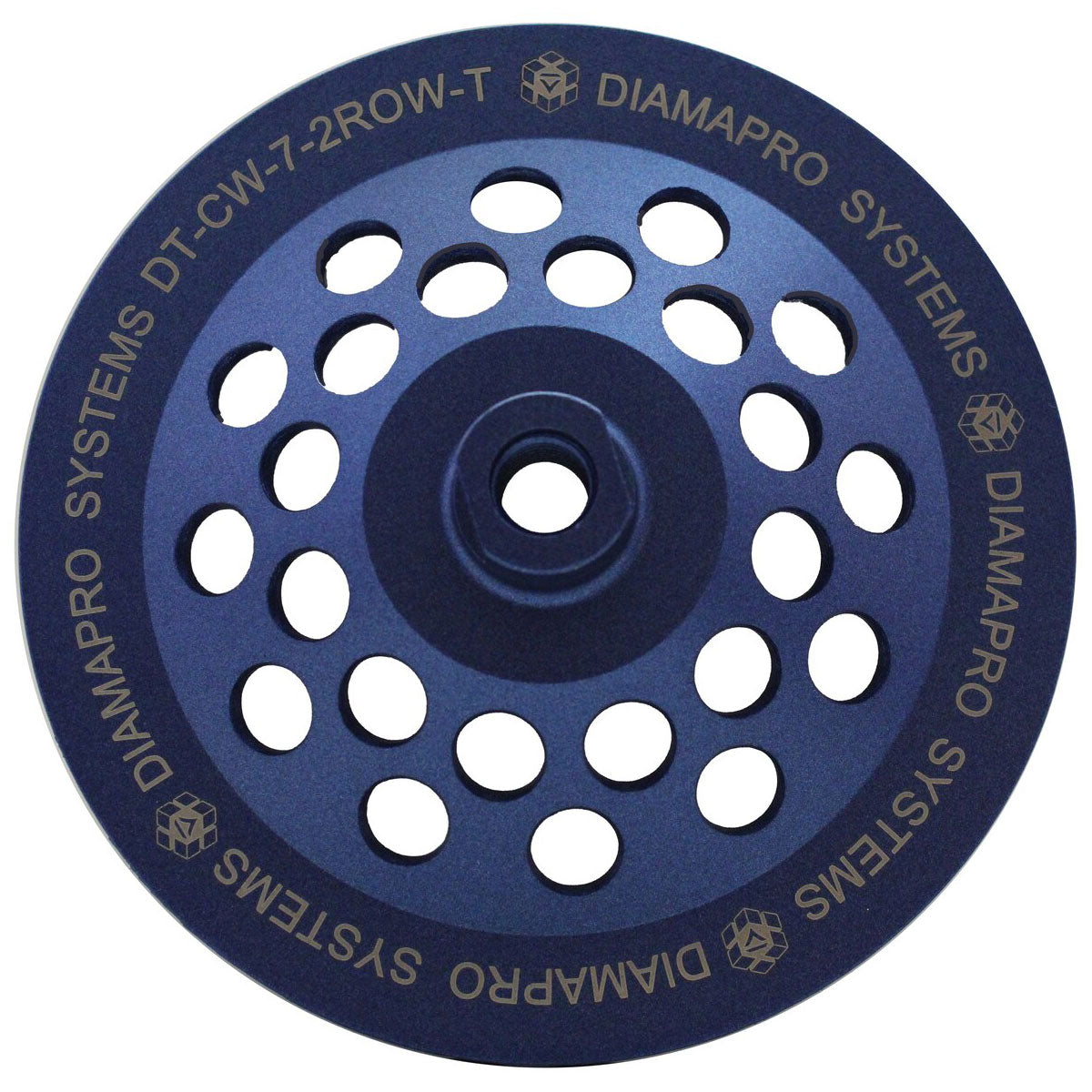 DiamaPro Systems Threaded 7 Inch Double Row Concrete Grinding Cup Wheel Tool - Smart-nests