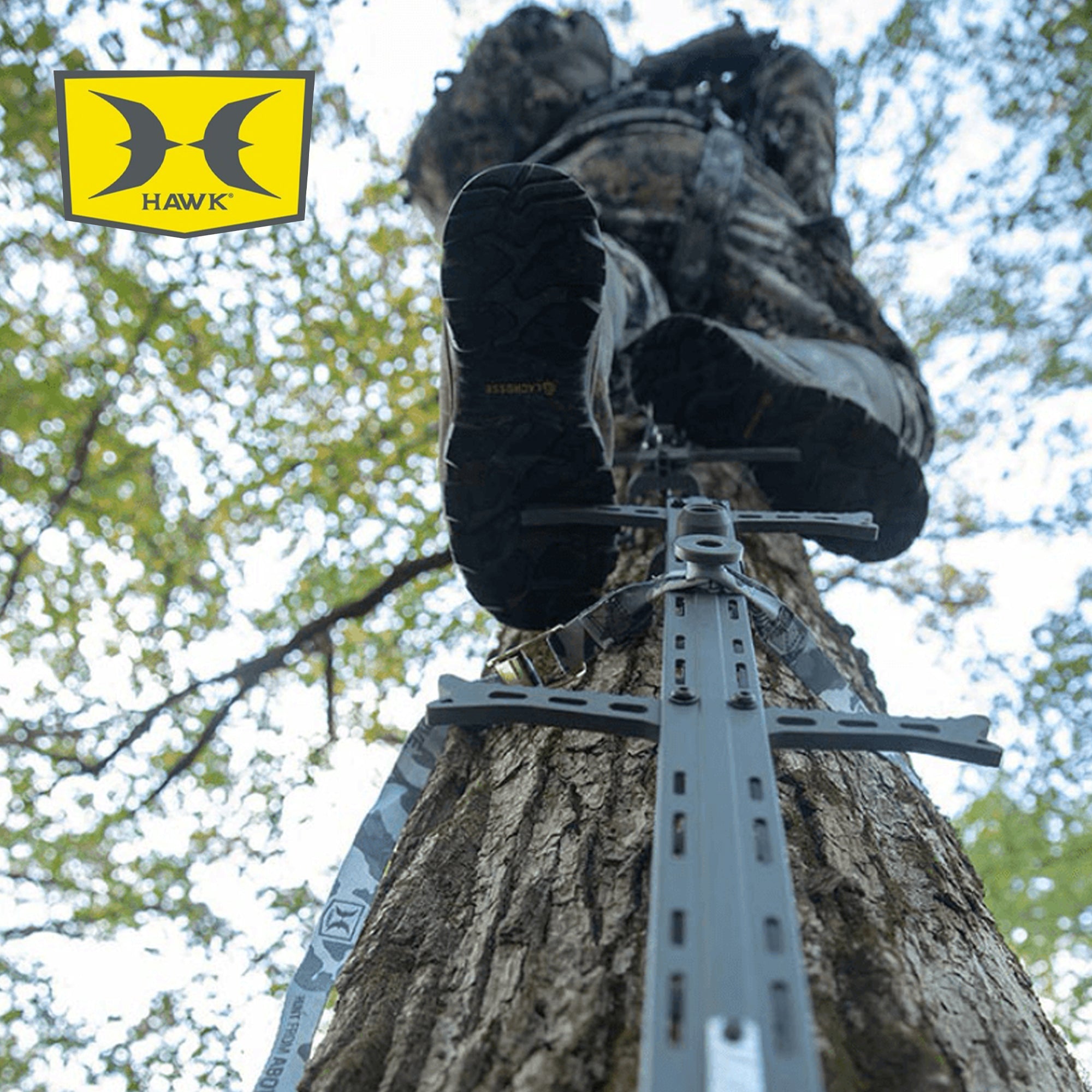 Hawk Helium 30" Climbing Sticks, Tree Climbing Gear Hunting Accessories, 3 Pack - Smart-nests