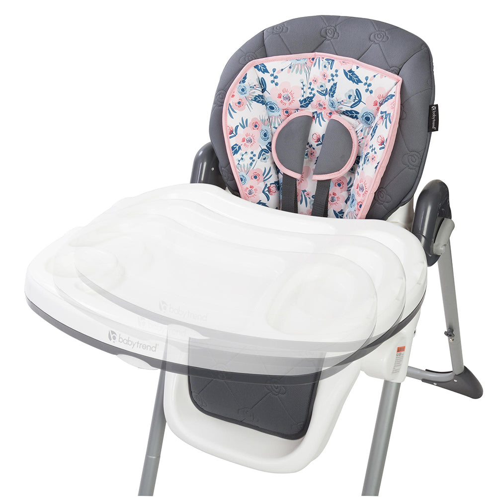 Baby Trend Toddler Tot Spot 3 in 1 High Chair Booster Seat with Tray, Bluebell - Smart-nests