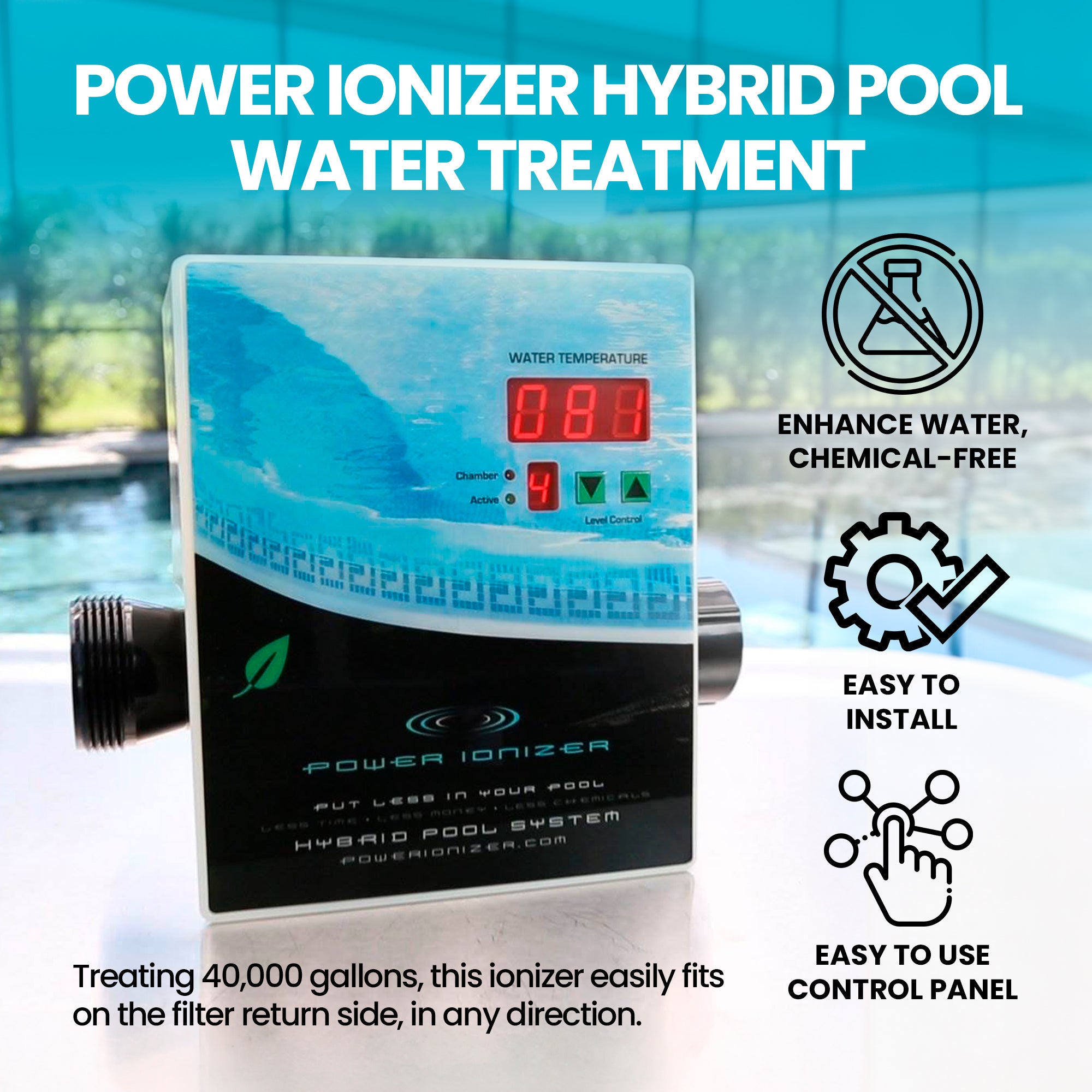Main Access Hercules Swimming Pool System 40k (Open Box) - Smart-nests