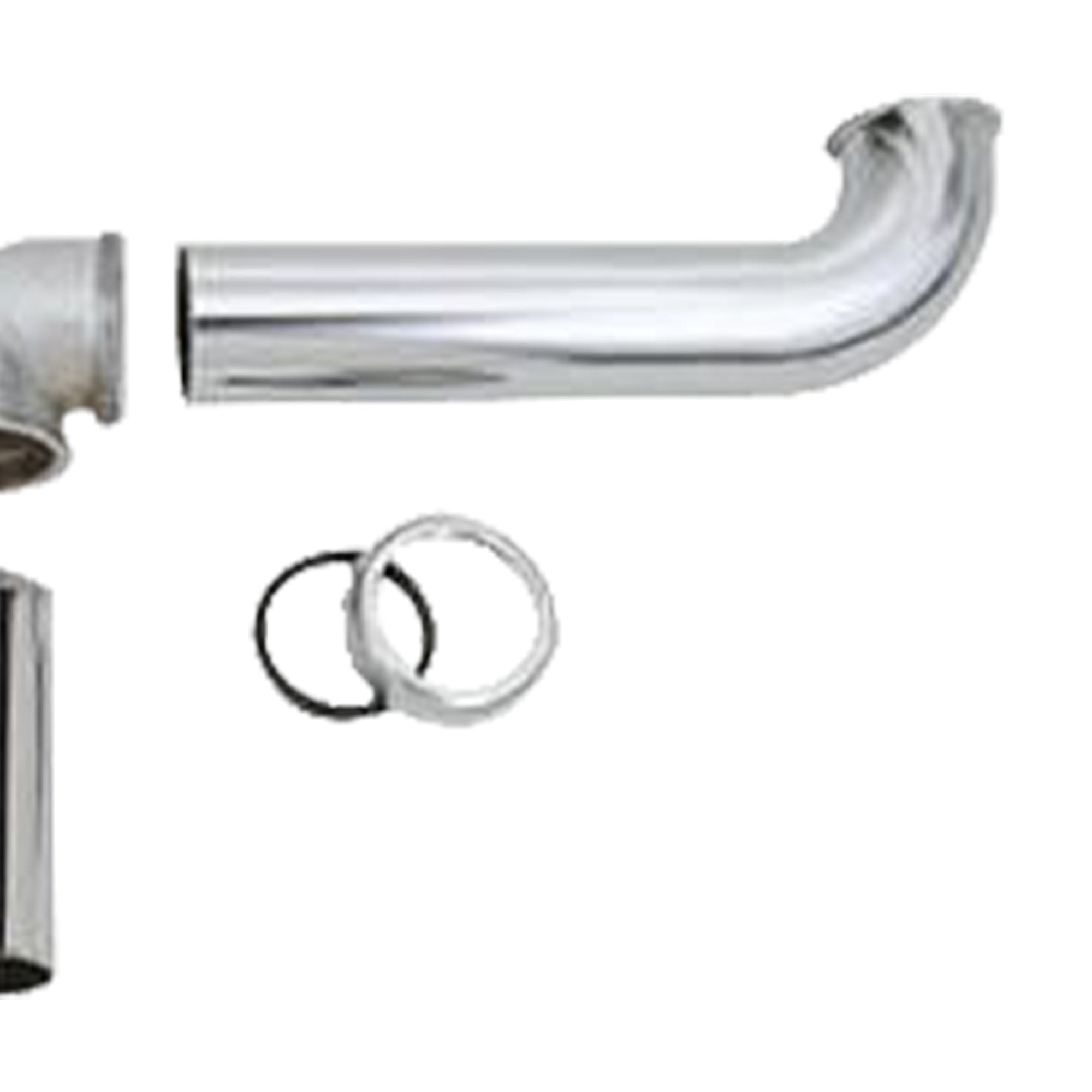 Master Plumber 2 Bowl Center Outlet Drain with Chrome Plated Brass for Sinks - Smart-nests