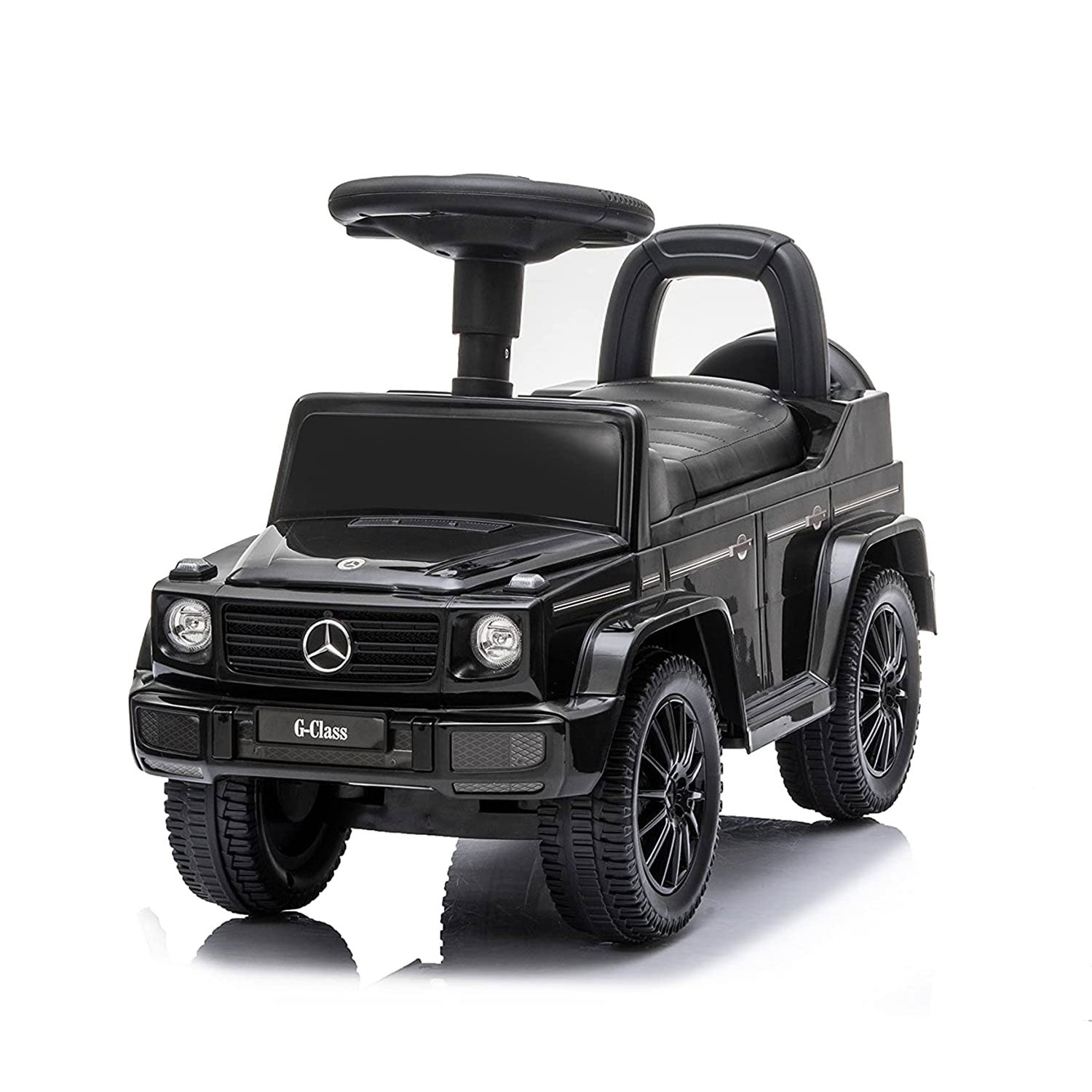 Best Ride On Cars Realistic Children's Mercedes G-Wagon Push Car & Walker, Black - Smart-nests