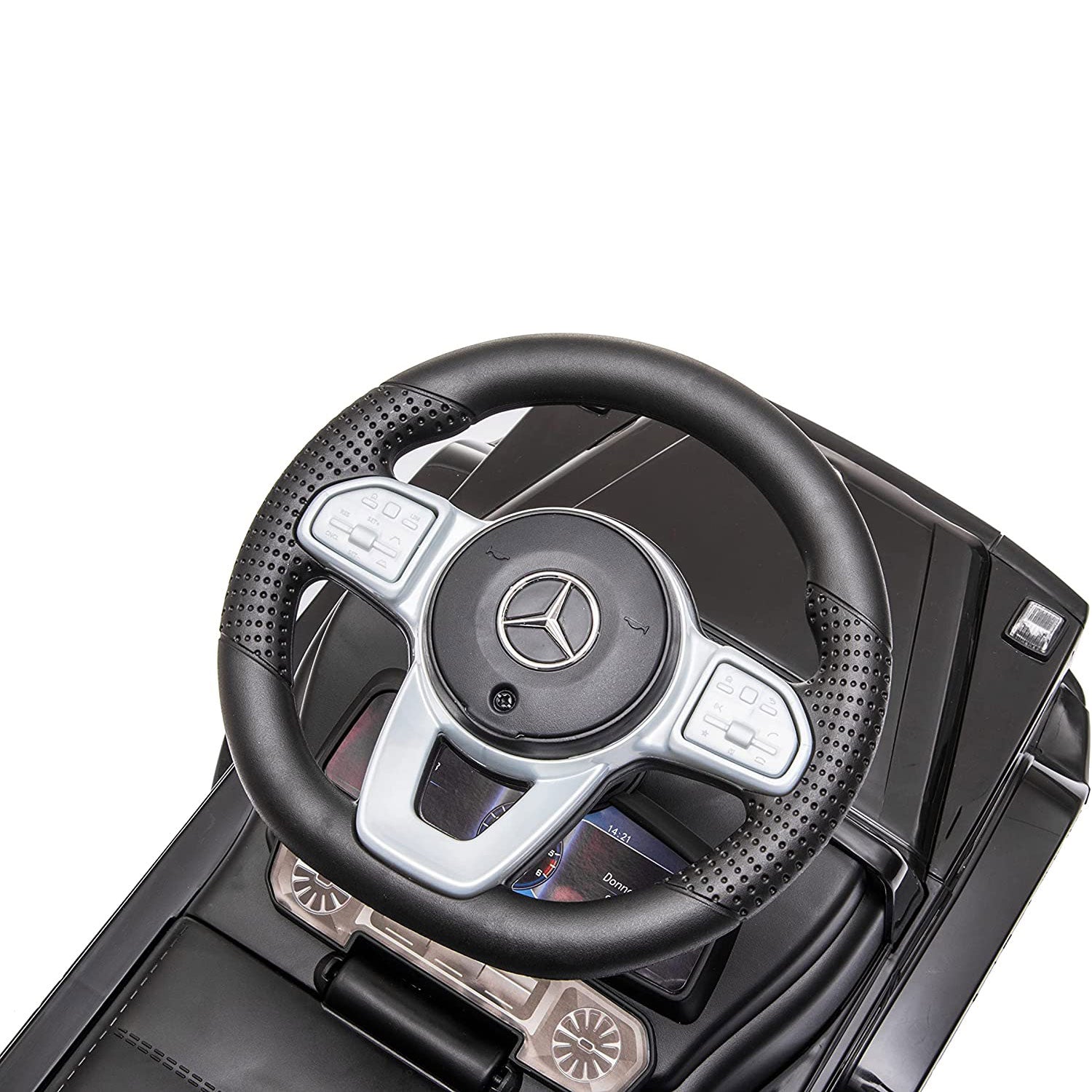 Best Ride On Cars Realistic Children's Mercedes G-Wagon Push Car & Walker, Black - Smart-nests