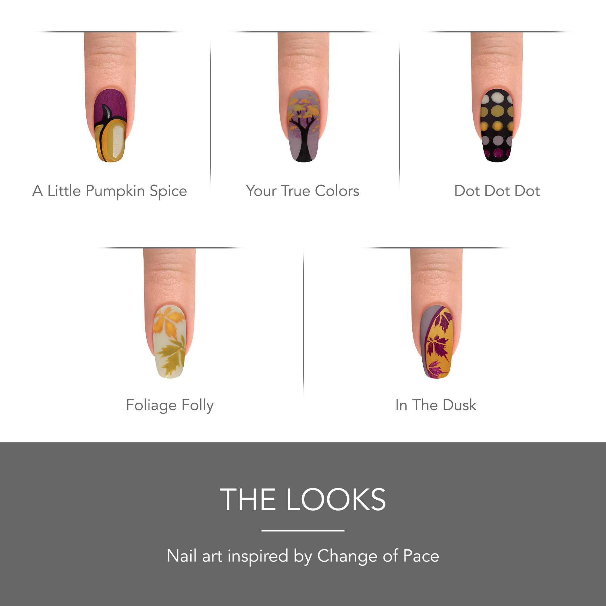 Gelish Fall 2023 Change of Pace Collection Soak Off Gel Nail Polish, (6 Pack) - Smart-nests