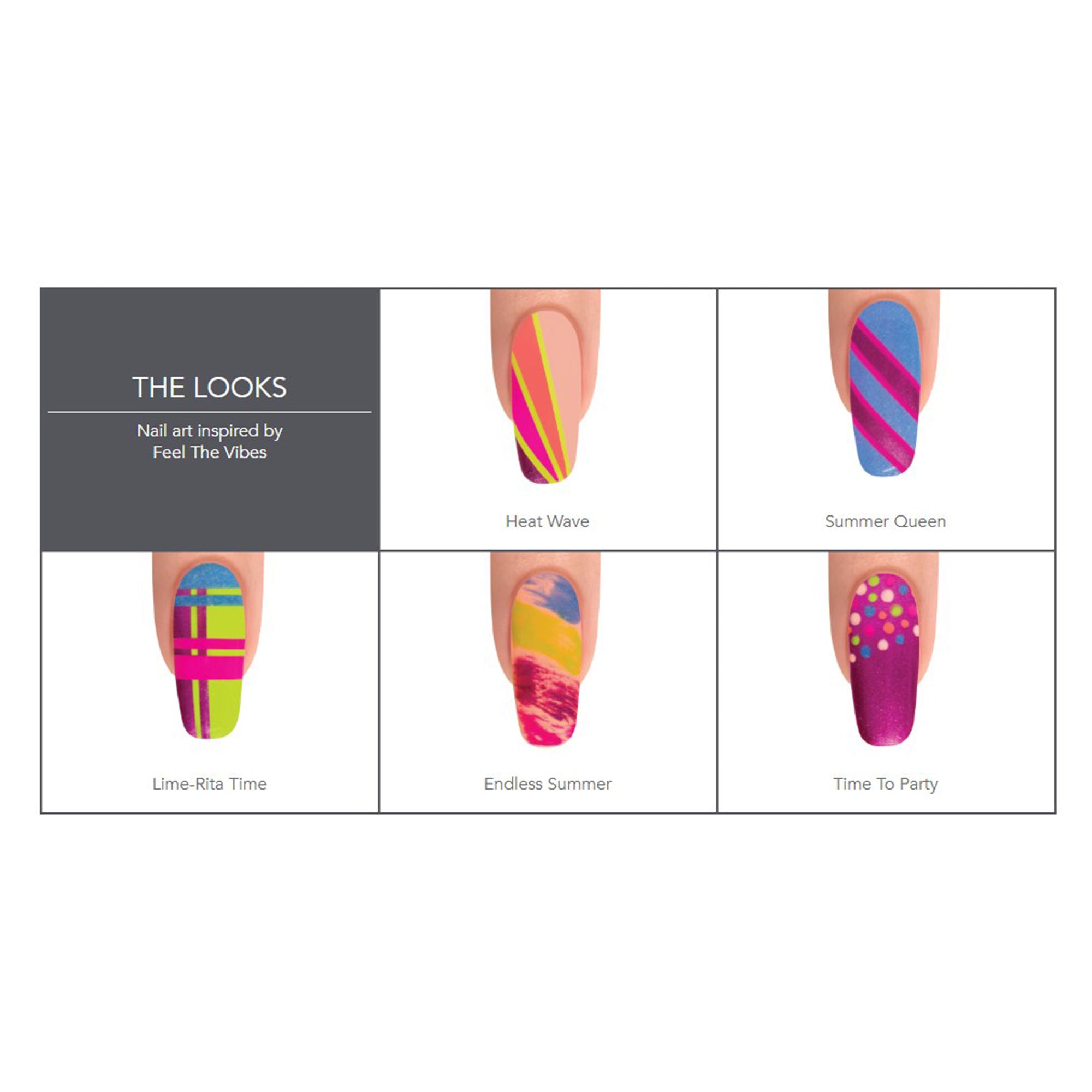 Gelish Mini & Morgan Taylor Feel the Vibes Gel Polish and Lacquer Set, 4 Pack - Smart-nests