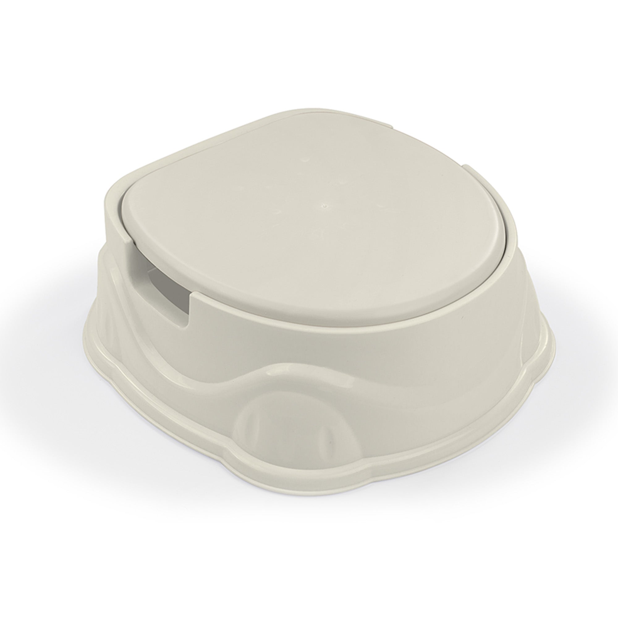 Dolu Nuve 3-in-1 Potty, Toilet Adapter, and Step Stool, Ergonomic Design, Beige - Smart-nests