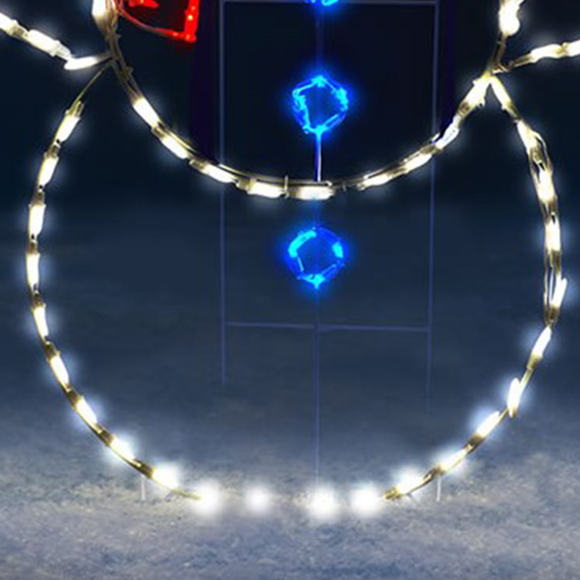ProductWorks 60" Pro-Line LED Animation Juggling Snowman Christmas Yard Decor - Smart-nests