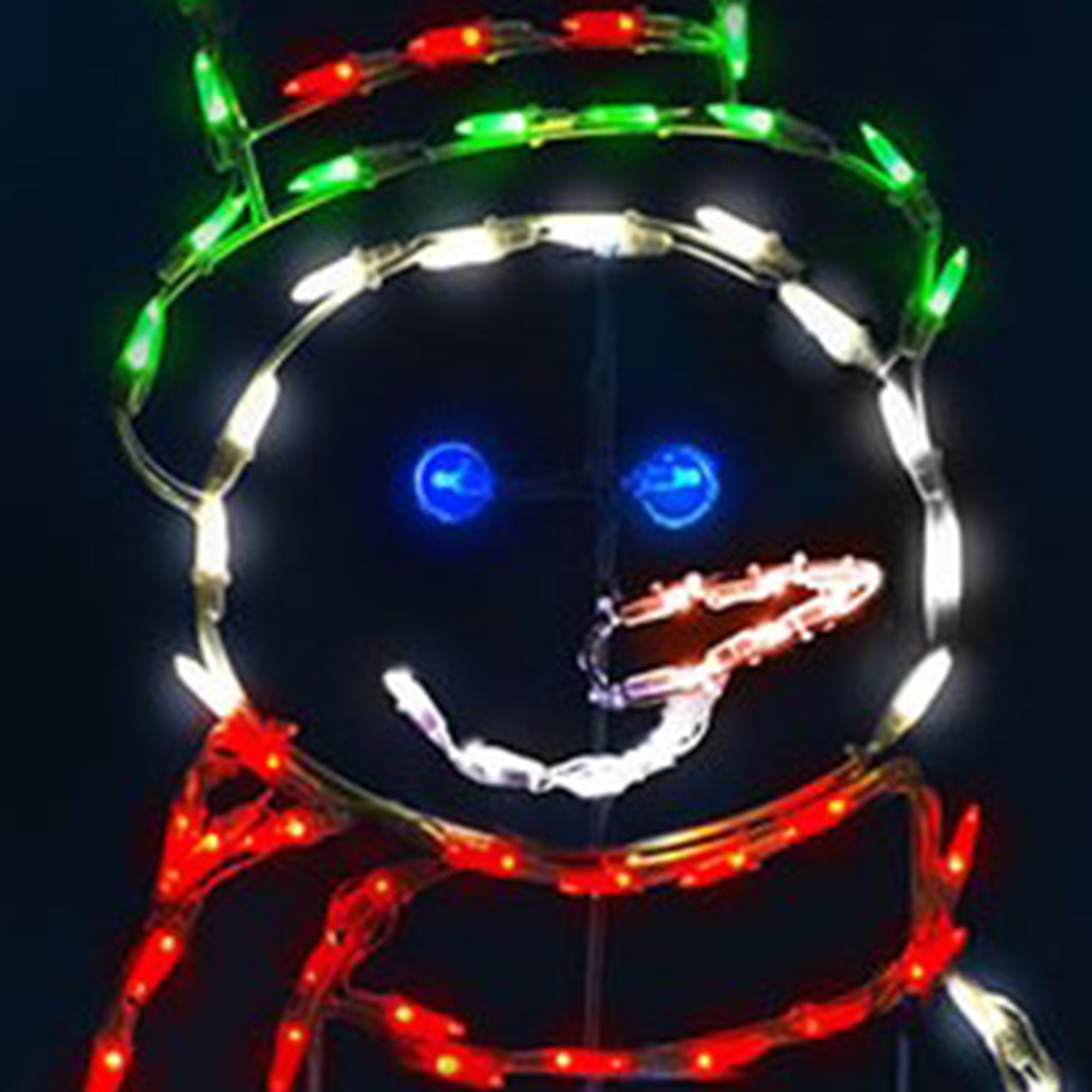 ProductWorks 60" Pro-Line LED Animation Juggling Snowman Christmas Yard Decor - Smart-nests