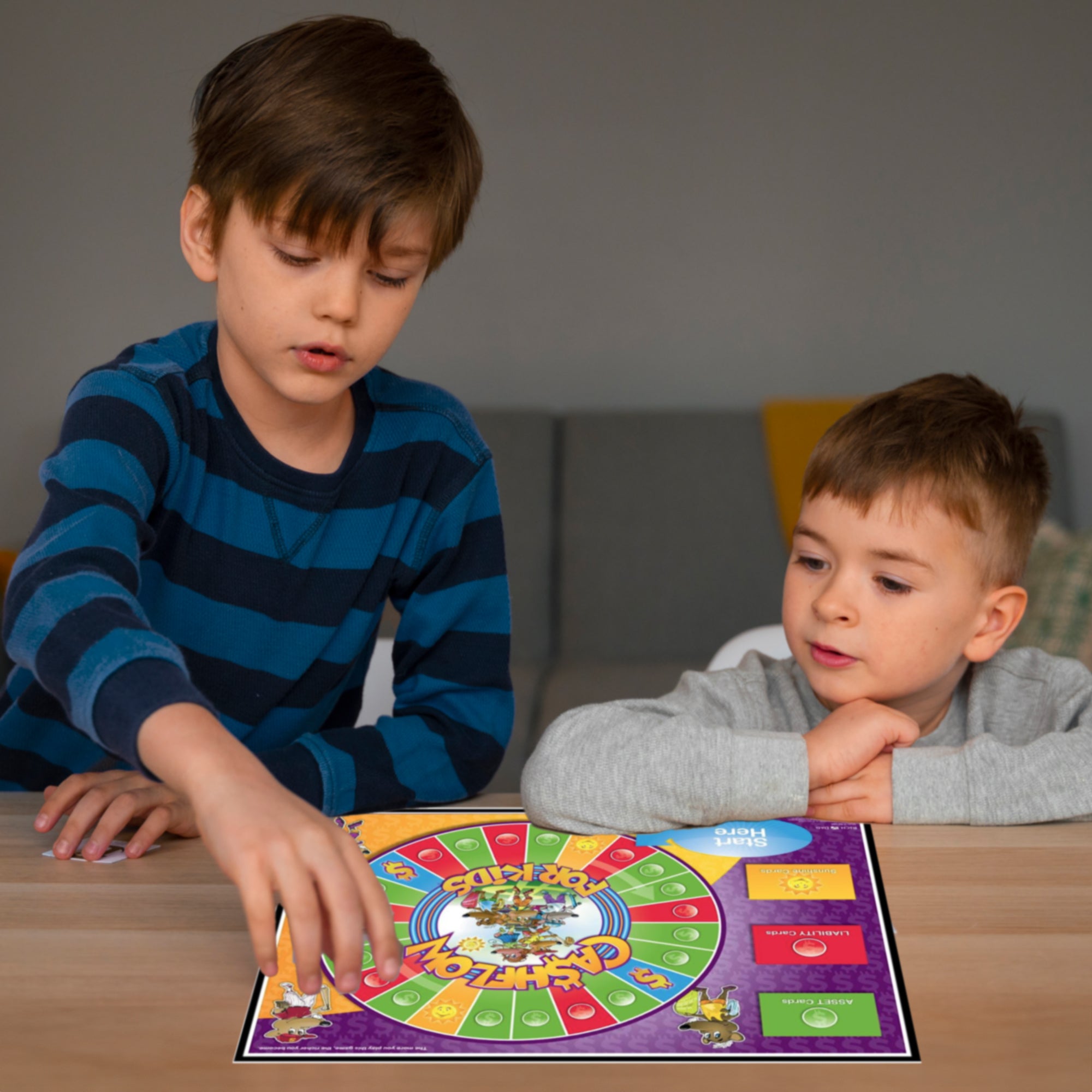 Rich Dad CASHFLOW for Kids, Educational Board Game for Ages 6 and UP - Smart-nests