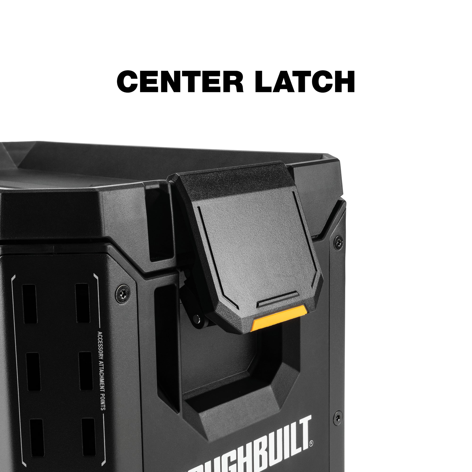 ToughBuilt StackTech Compact Tool Box Lockable Organizer with Removable Tray - Smart-nests