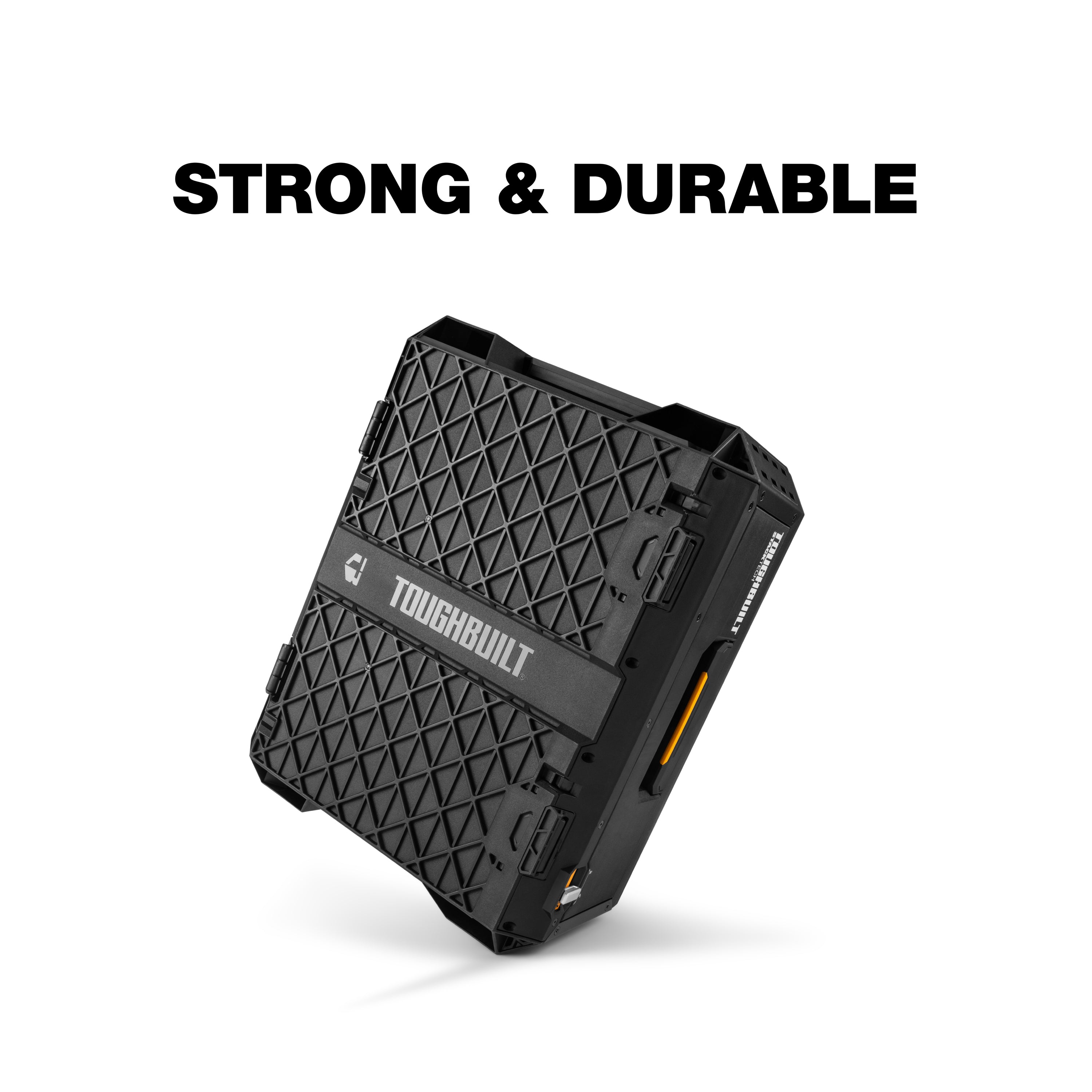 ToughBuilt StackTech 1-Drawer Tool Box, Durable Plastic Storage Organizer, Black - Smart-nests