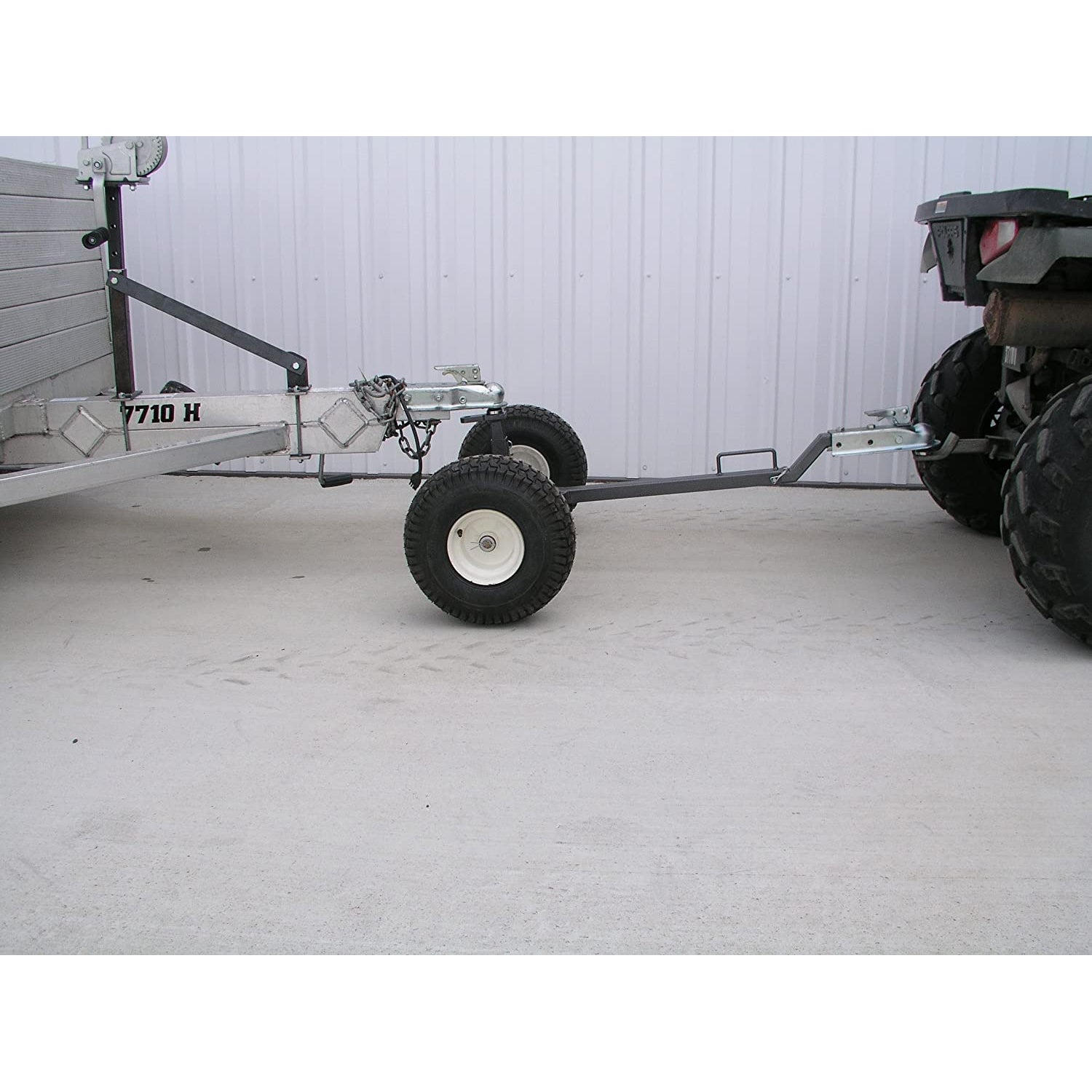 Tow Tuff TMD-800ATV Adjustable Solid Steel 800 Pound Capacity Trailer Dolly - Smart-nests