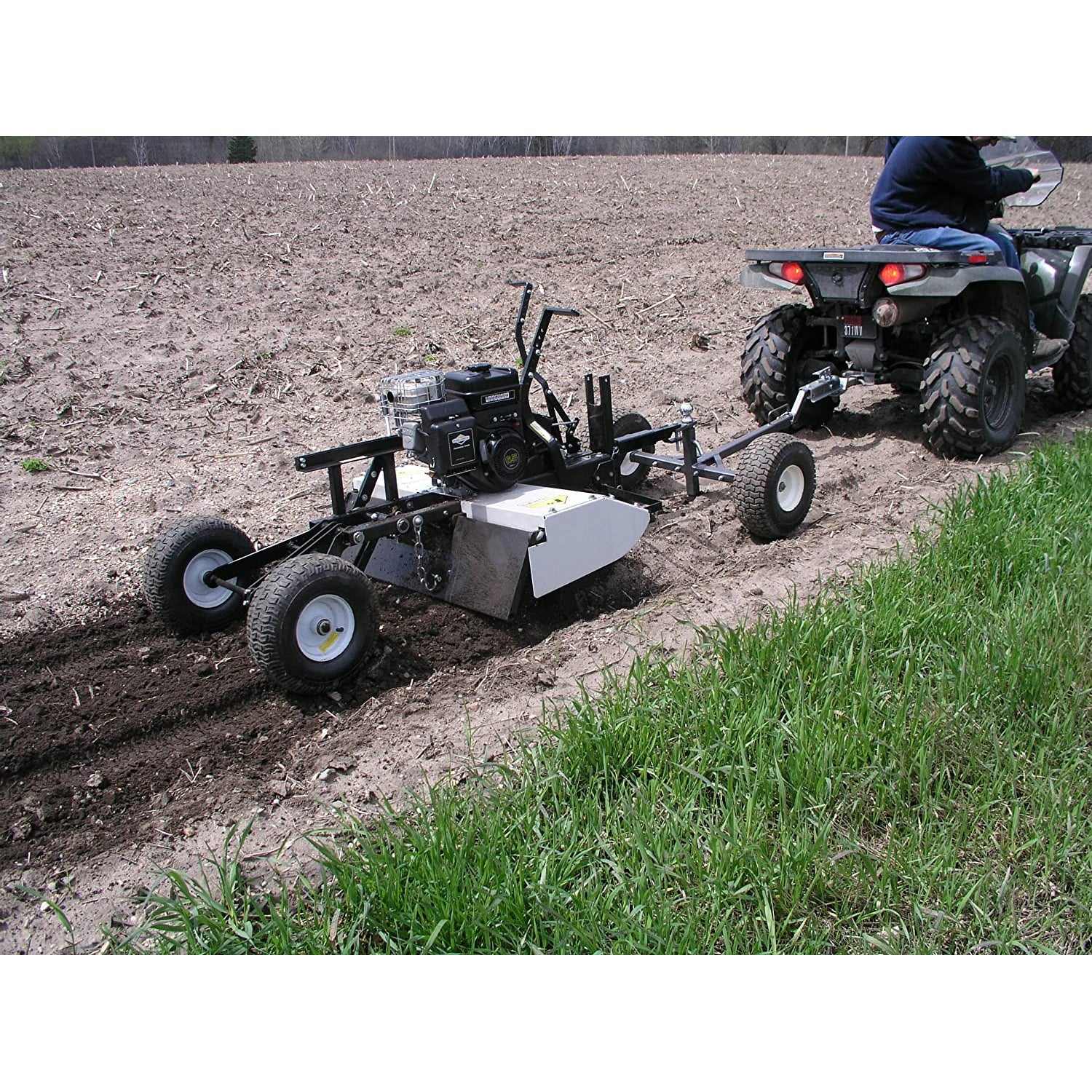 Tow Tuff TMD-800ATV Adjustable Solid Steel 800 Pound Capacity Trailer Dolly - Smart-nests