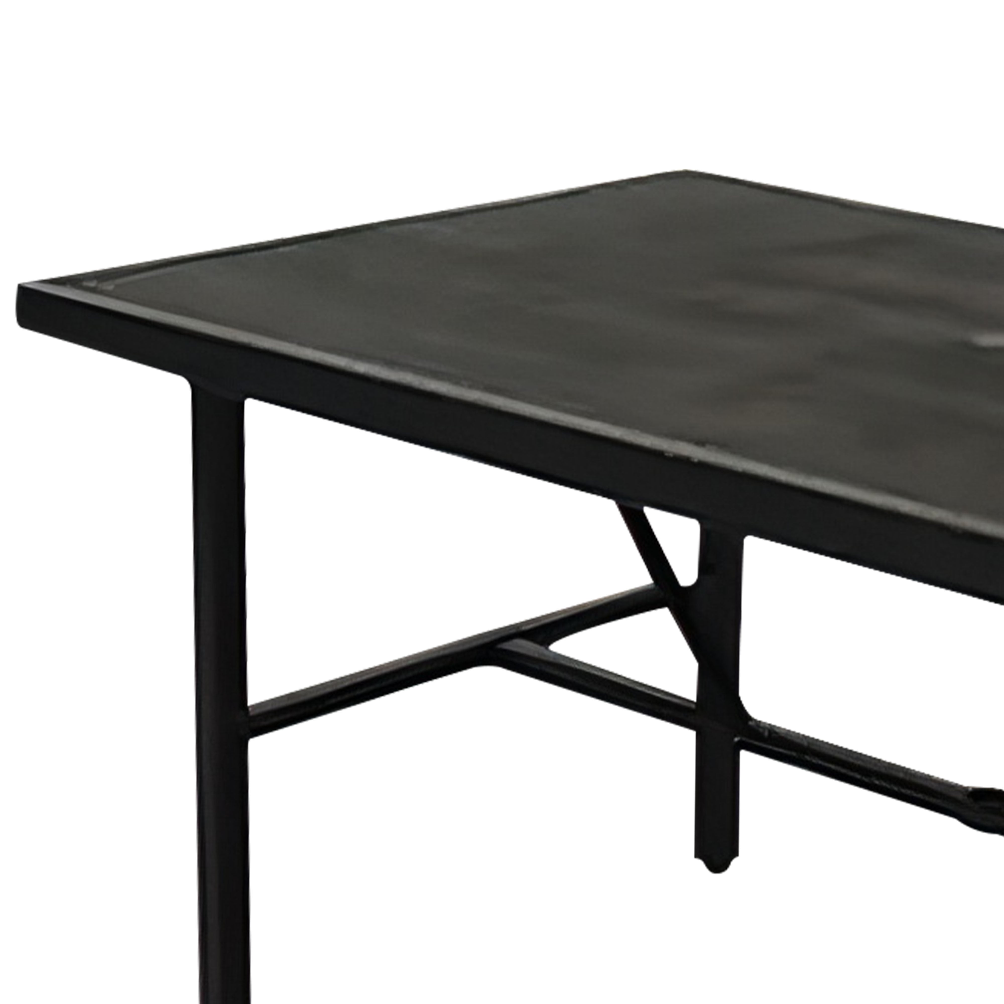 Four Seasons Courtyard Nantucket 40 x 72 Inch All Weather Patio Dining Table - Smart-nests