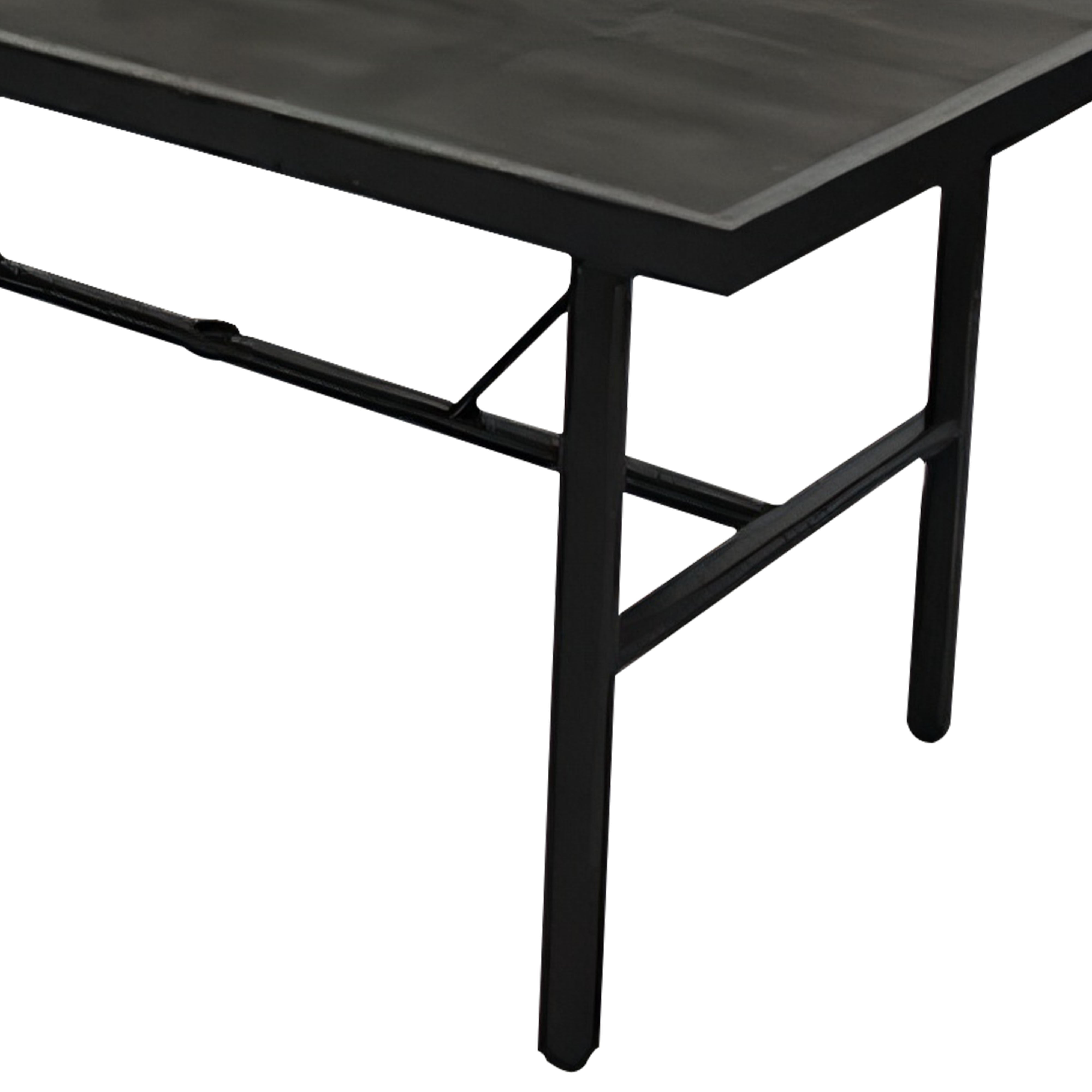 Four Seasons Courtyard Nantucket 40 x 72 Inch All Weather Patio Dining Table - Smart-nests
