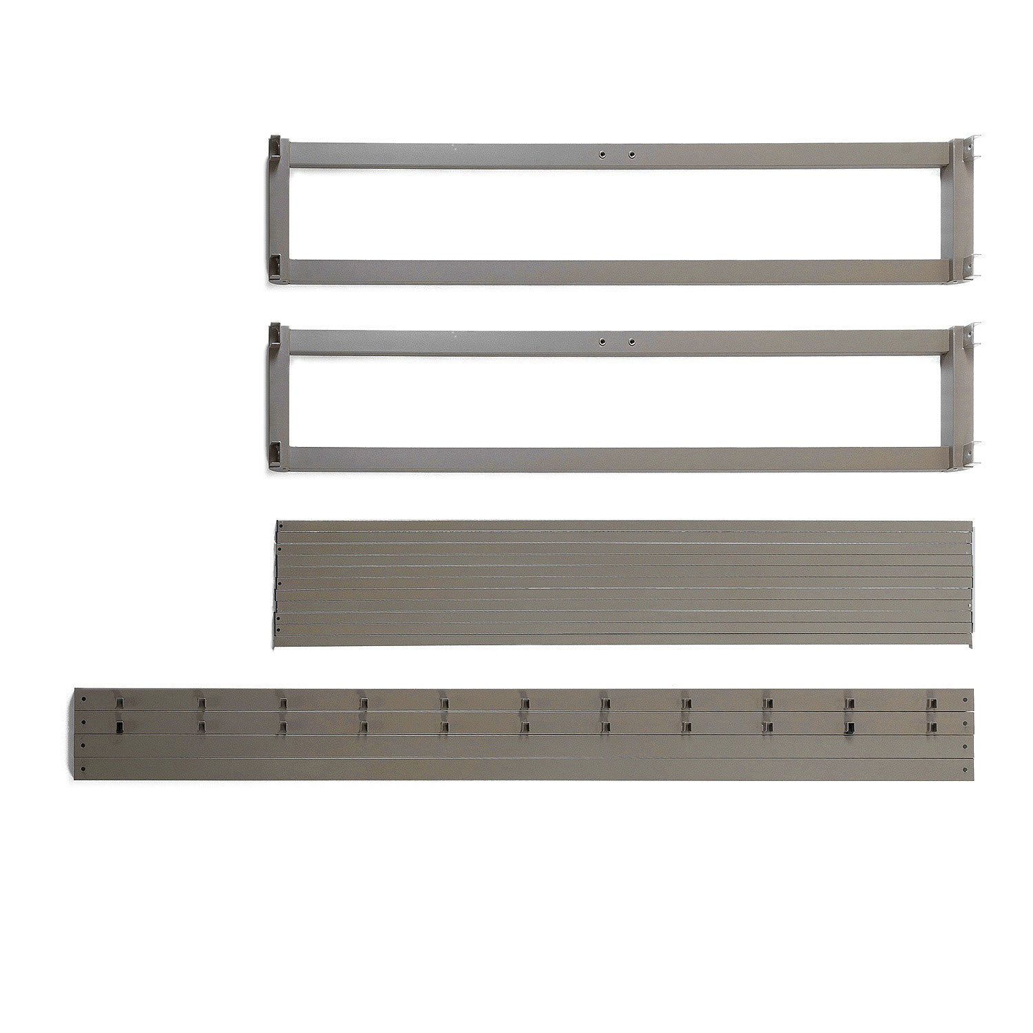 Mellow Ace of Base Metal Platform Low Profile Bed Frame, Round 12 Inch, King - Smart-nests